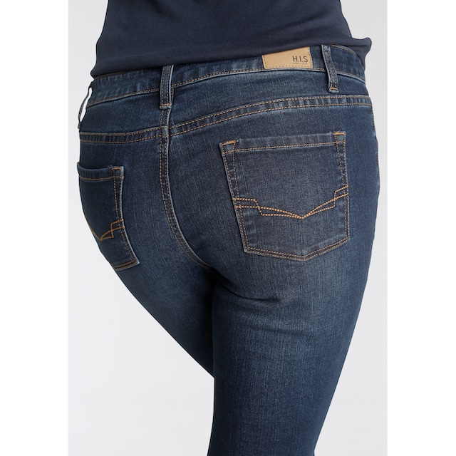 H.I.S Slim-fit-Jeans »NEW SLIM FIT REGULAR WAIST«, Ökologische, wassersparende  Produktion durch OZON WASH für kaufen | BAUR