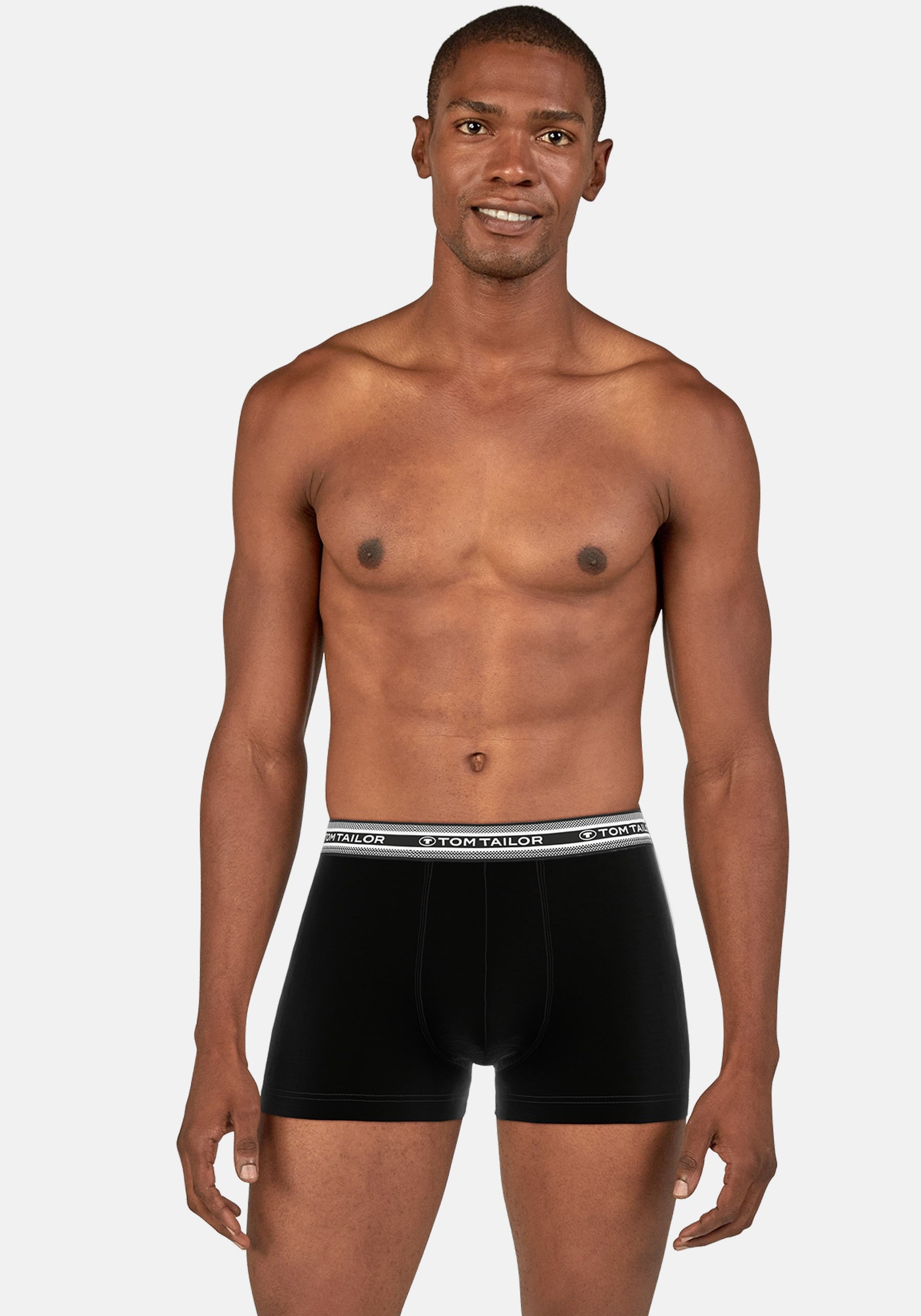 TOM TAILOR Boxershorts "Buffer", (5 St.), mit schönem Logobund günstig online kaufen