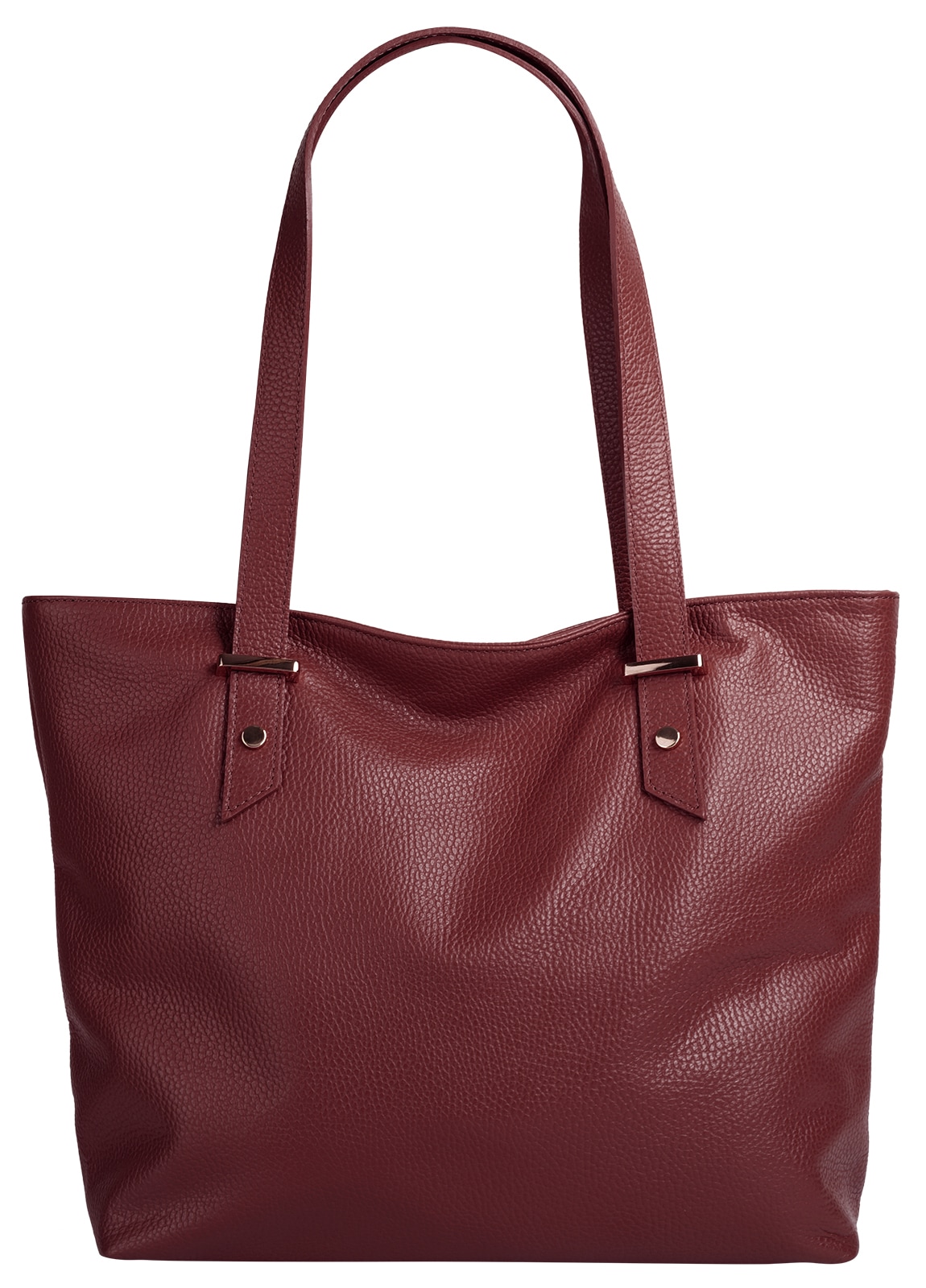 Cluty Shopper »Solerino« echt Leder, Made in Italy