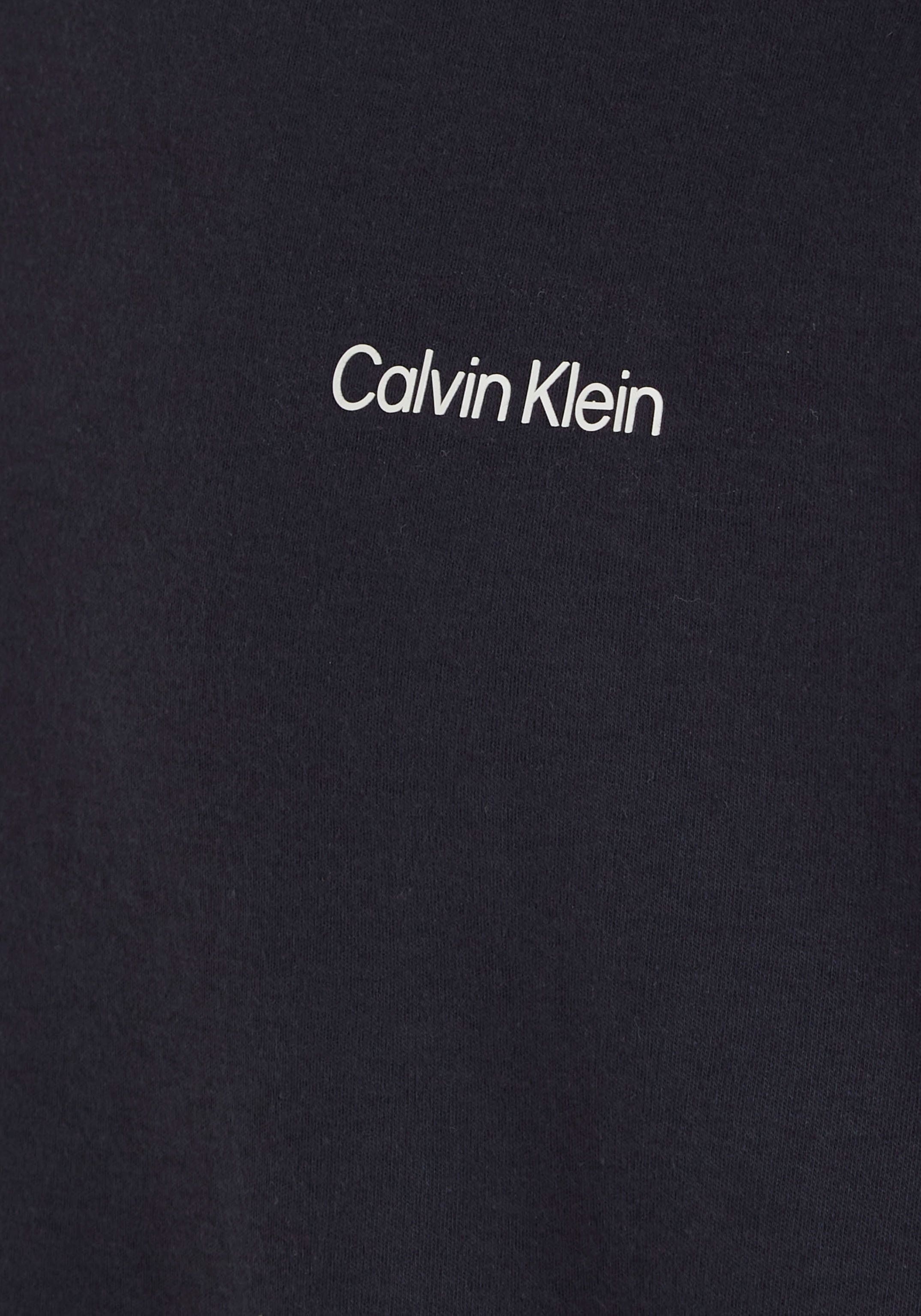 Calvin Klein T-Shirt »MICRO LOGO INTERLOCK T-SHIRT«, mit Calvin Klein Logo auf der Brust