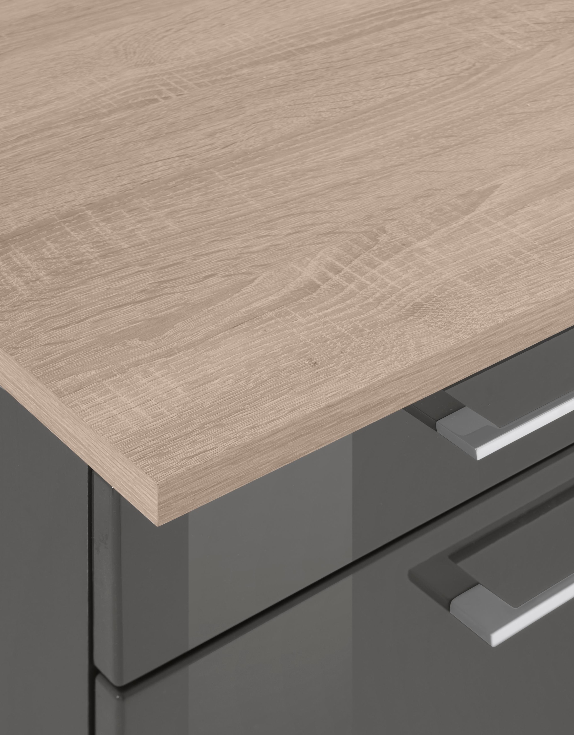 KOCHSTATION Küchenzeile »KS-Utah« mit E-Geräten, Breite 310 cm