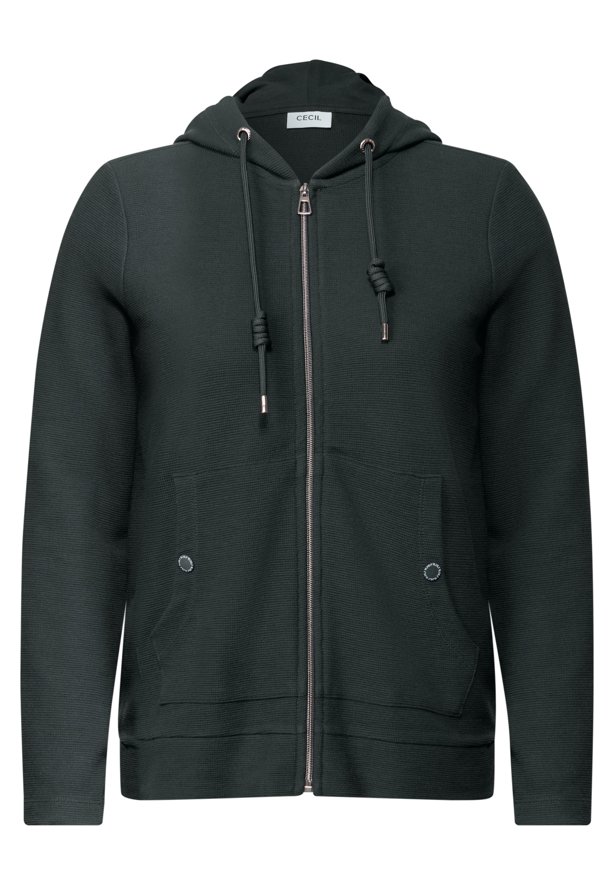 Cecil Sweatjacke, mit Kängurutasche