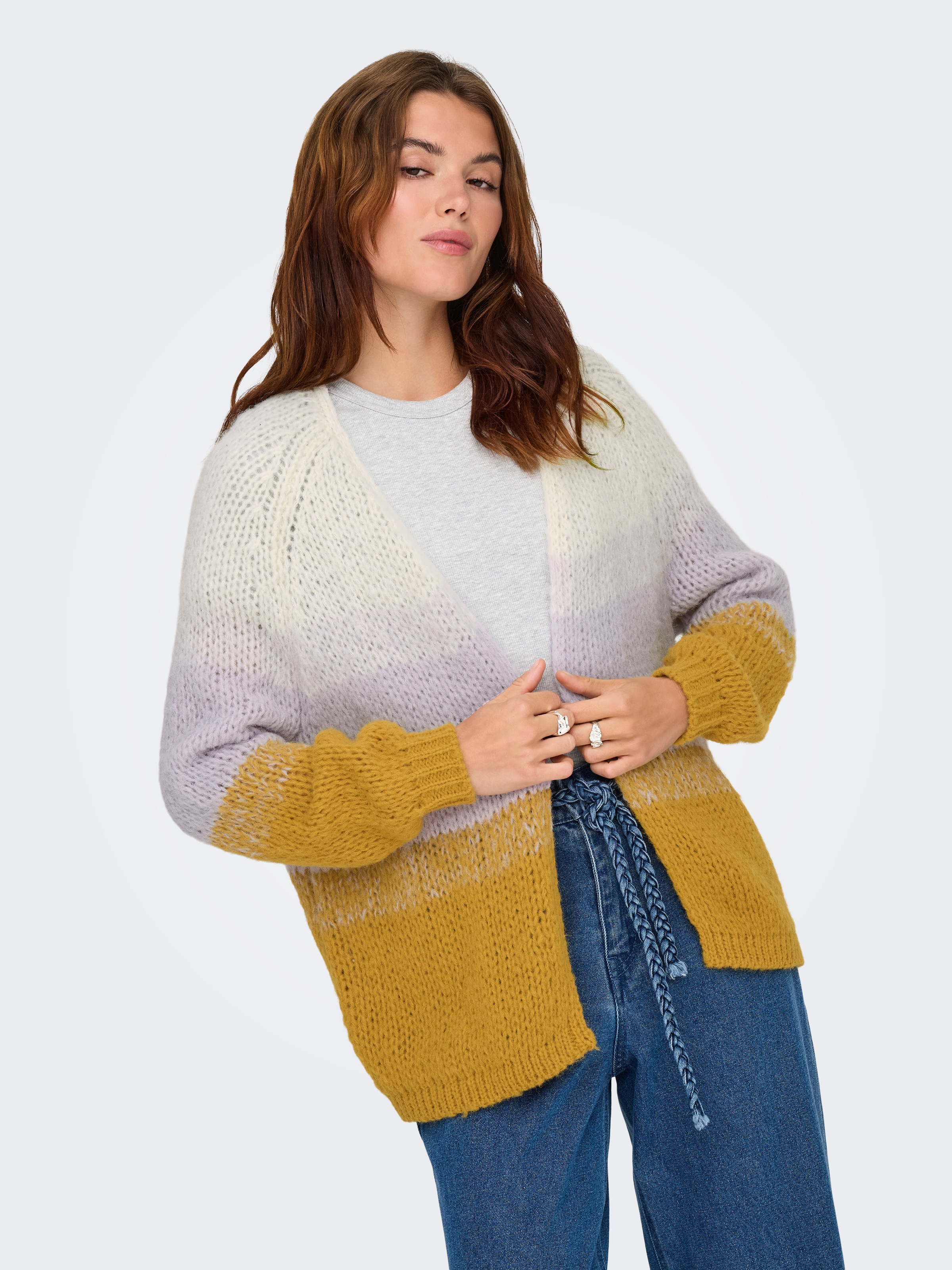 ONLY Strickjacke "ONLALYSSA LIFE LS OPEN CARDIGAN CC KNT" günstig online kaufen