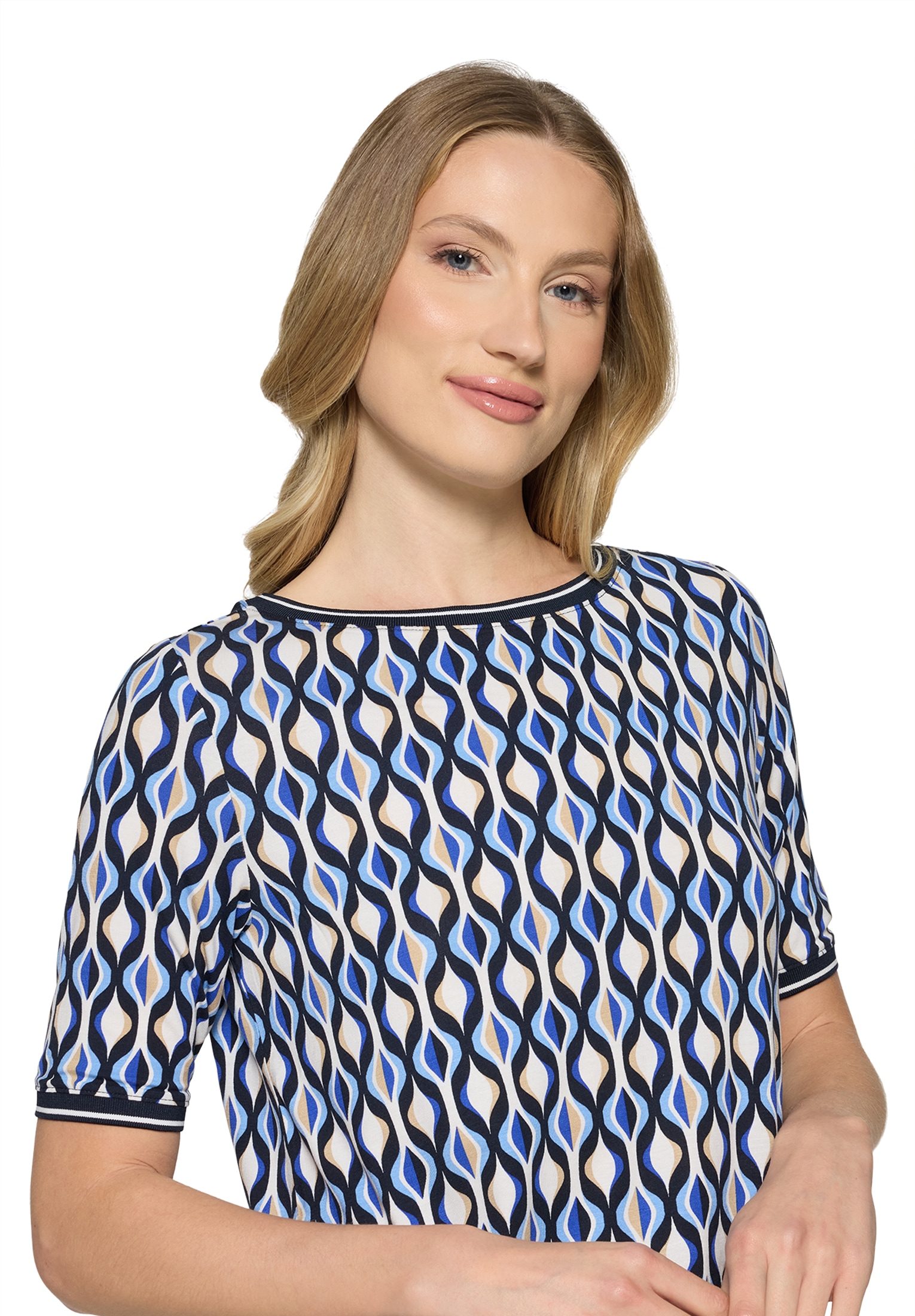 Betty Barclay Kurzarmshirt »Damen mit Tunnelzug« 1 Stk.
