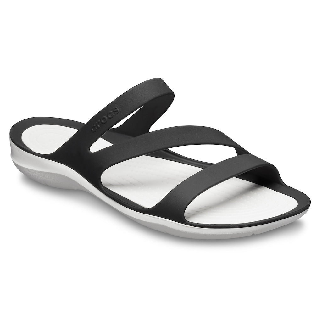 Crocs Badepantolette »Swiftwater Sandal«, Sommerschuh, Badeschuh, Poolslides, genoppte Innensohle