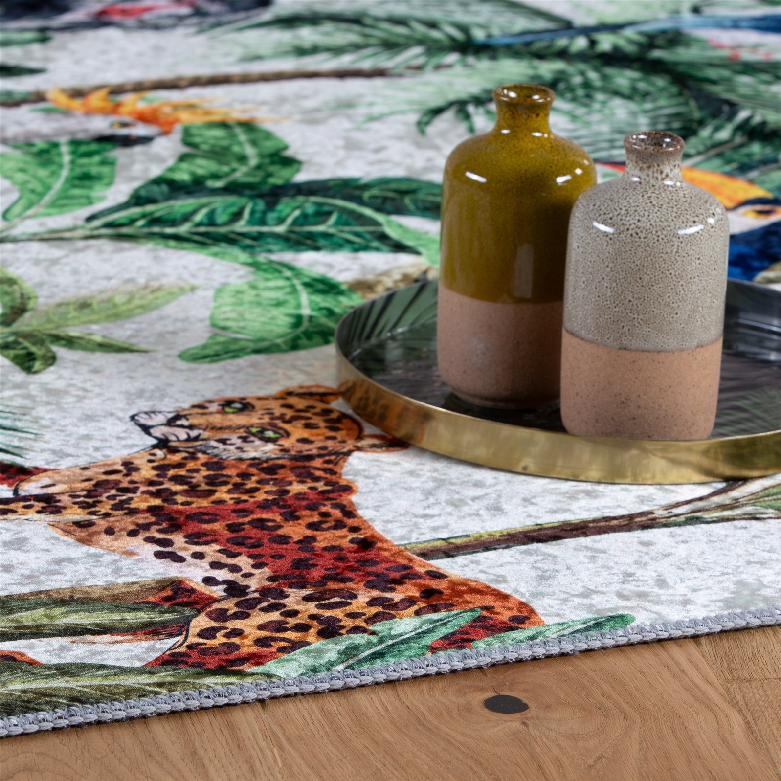 Teppich KAYOOM "Exus 223", multi, B:160cm H:5mm L:230cm, Polyester, Teppiche, Teppich, Kurzflor, Modernes Muster, Deko, Wohnzimmer 2