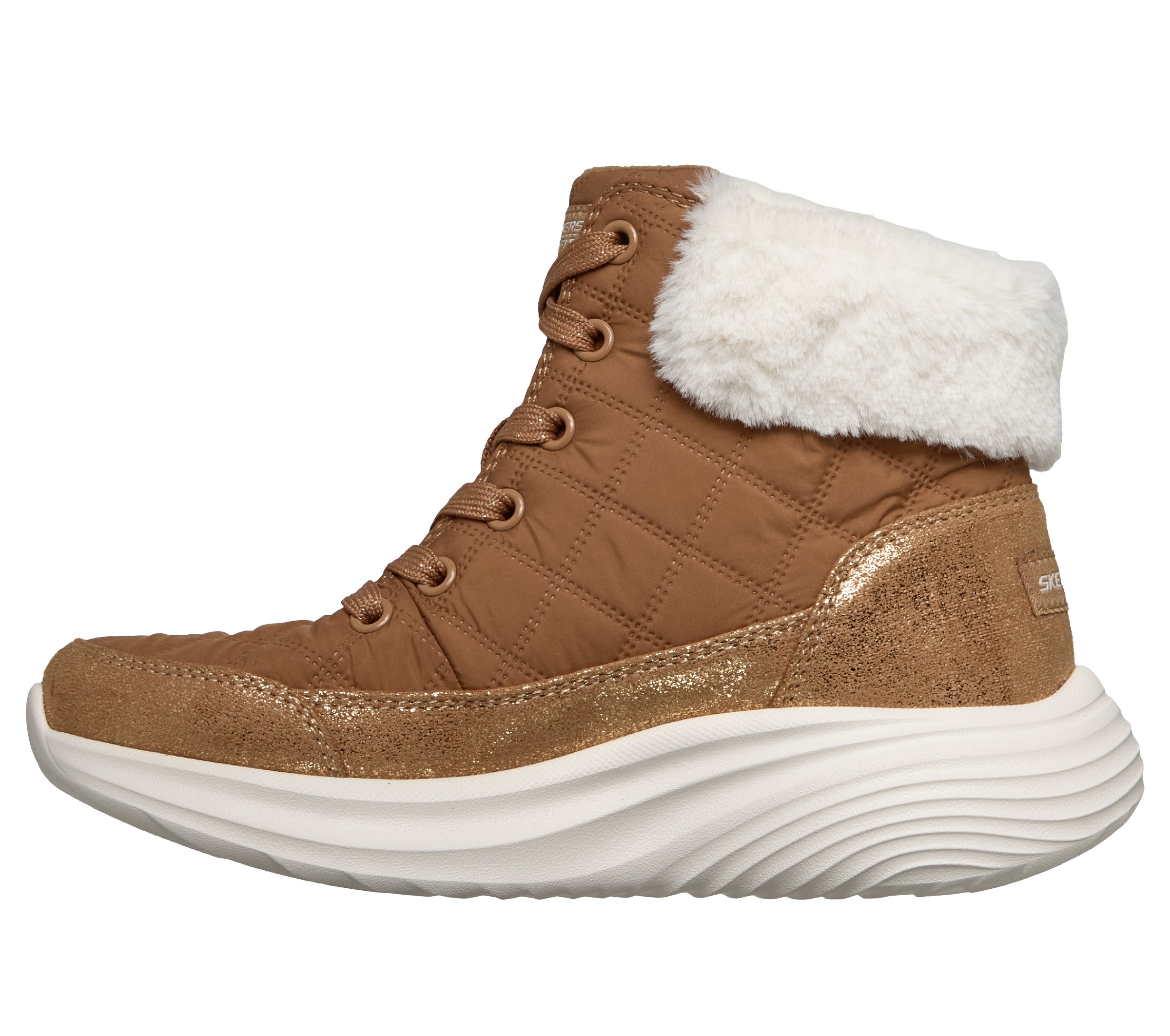 Skechers Winterstiefel »BOUNDER PRO«  Winterboots, Schnürboots, Größenschablone zum Download