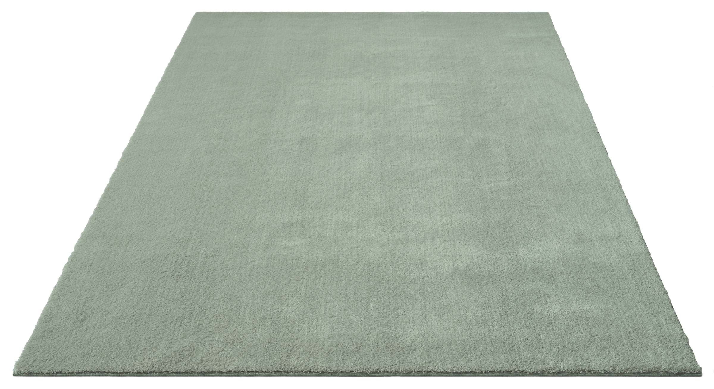 Teppich OTTO HOME "Arabell, Kunstfellteppich, Felloptik, waschbar" Gr. 1, grün (mint), B:60cm H:16mm L:110cm, Polyester, Teppiche, Teppich, flauschig, kuschelig, Anti-Rutsch-Unterseite, Wohnzimmer, Schlafzimmer 3