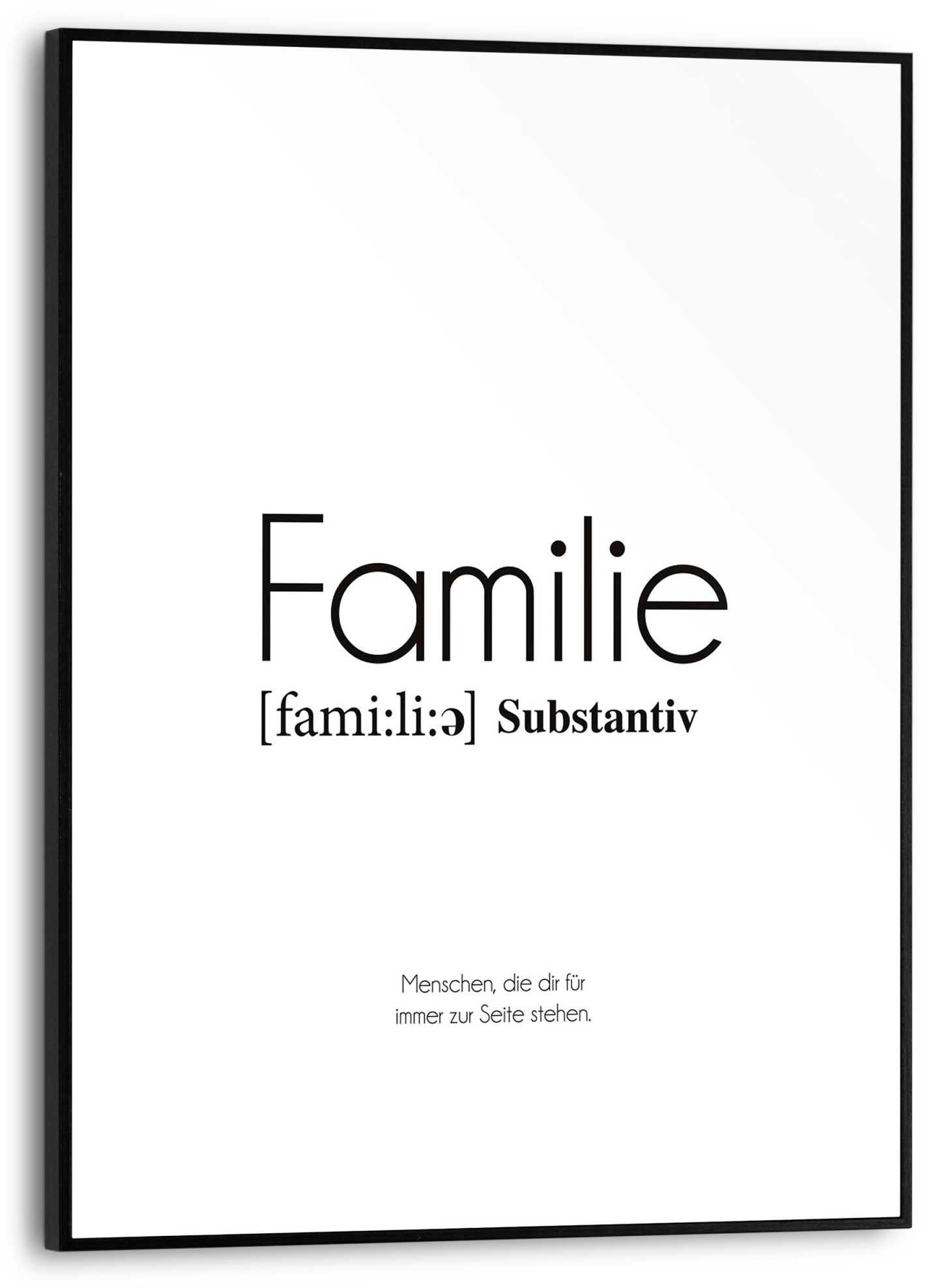 Reinders Poster "Familie" günstig online kaufen