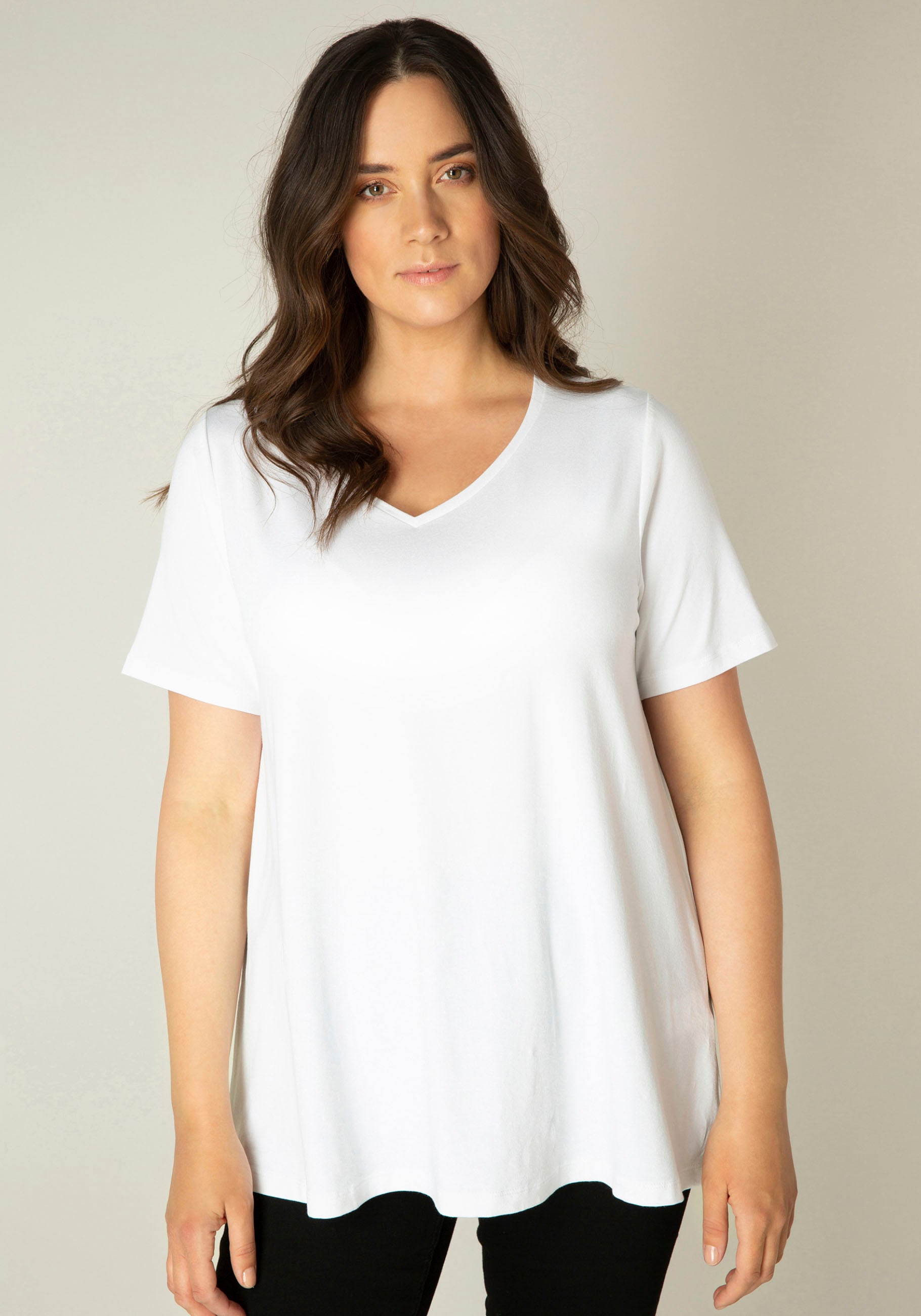 Base Level Curvy T-Shirt "Alba" Große Größen
