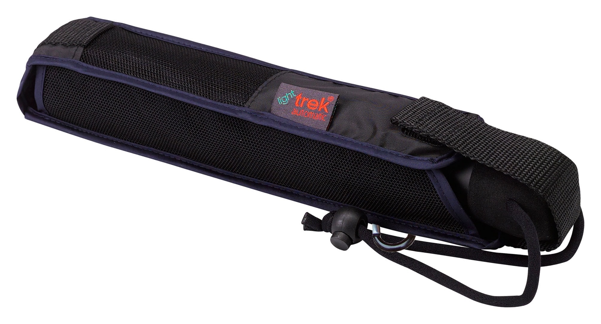 EuroSCHIRM® Taschenregenschirm »light trek automatic«, kompakte Größe, mit Automatik und integriertem Kompass im Griff