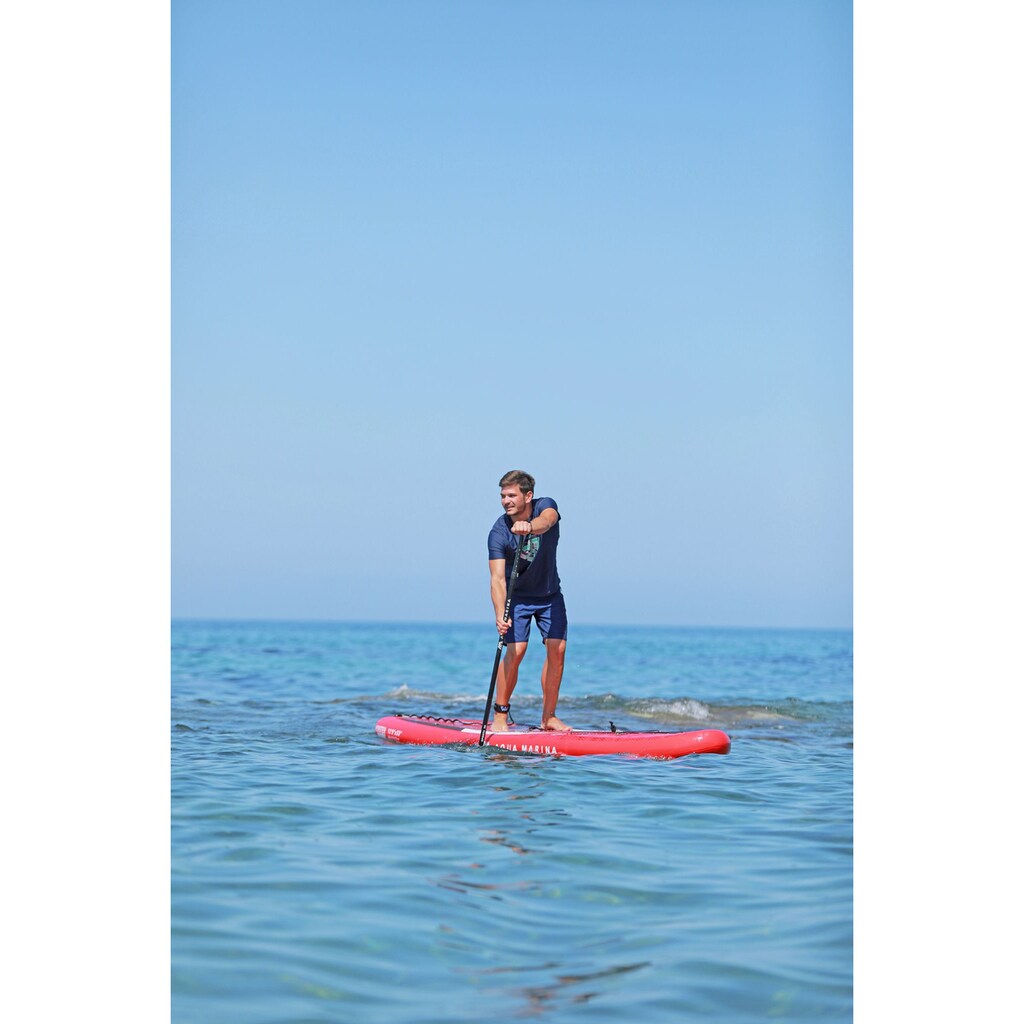 Aqua Marina Inflatable SUP-Board »AQUA MARINA Inflatable SUP-Board ++Monster++«, (Set, 6 tlg.)