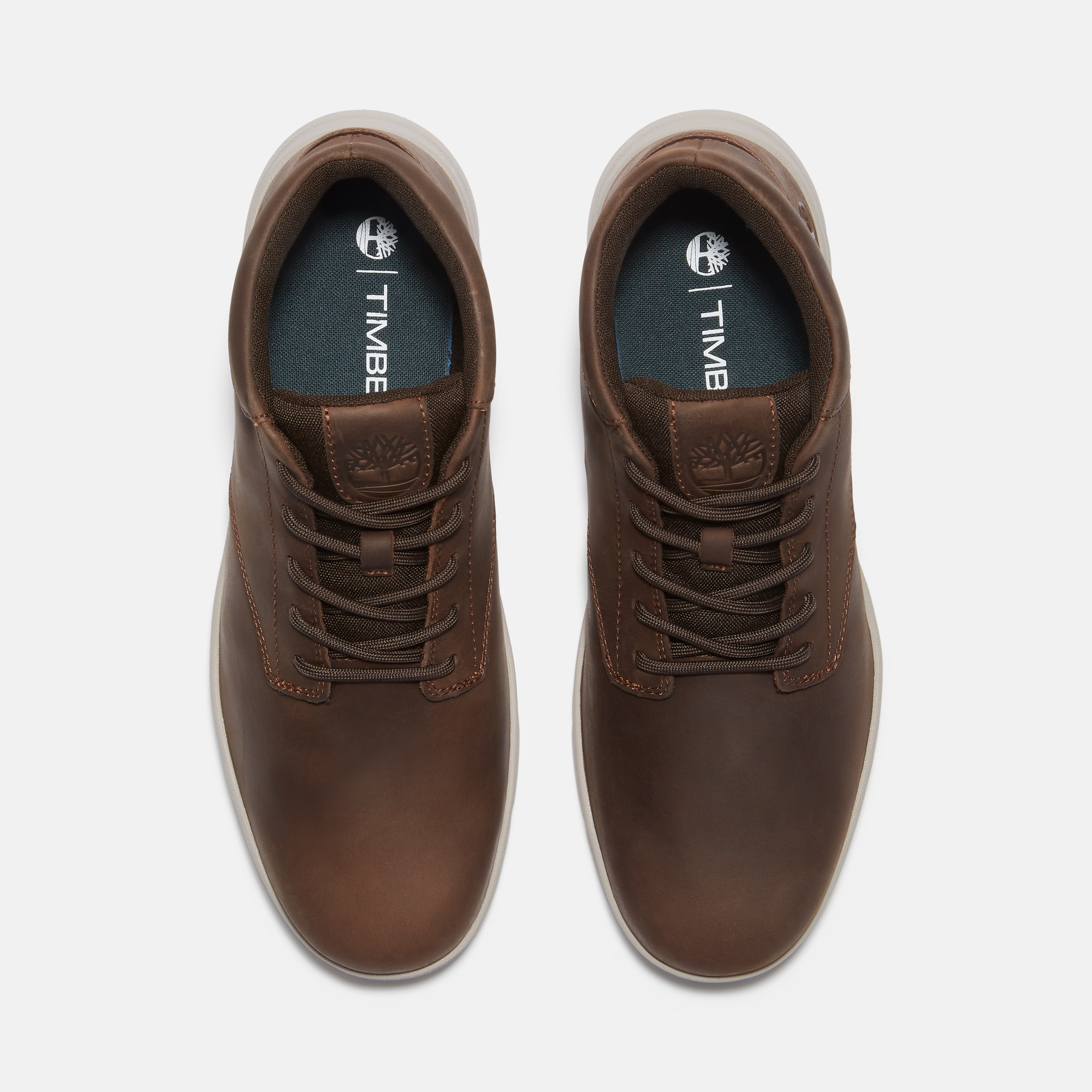 Timberland Baskets Parker Street Mid Lace Up Dark Brown Full Grain EU 42 Homme 3