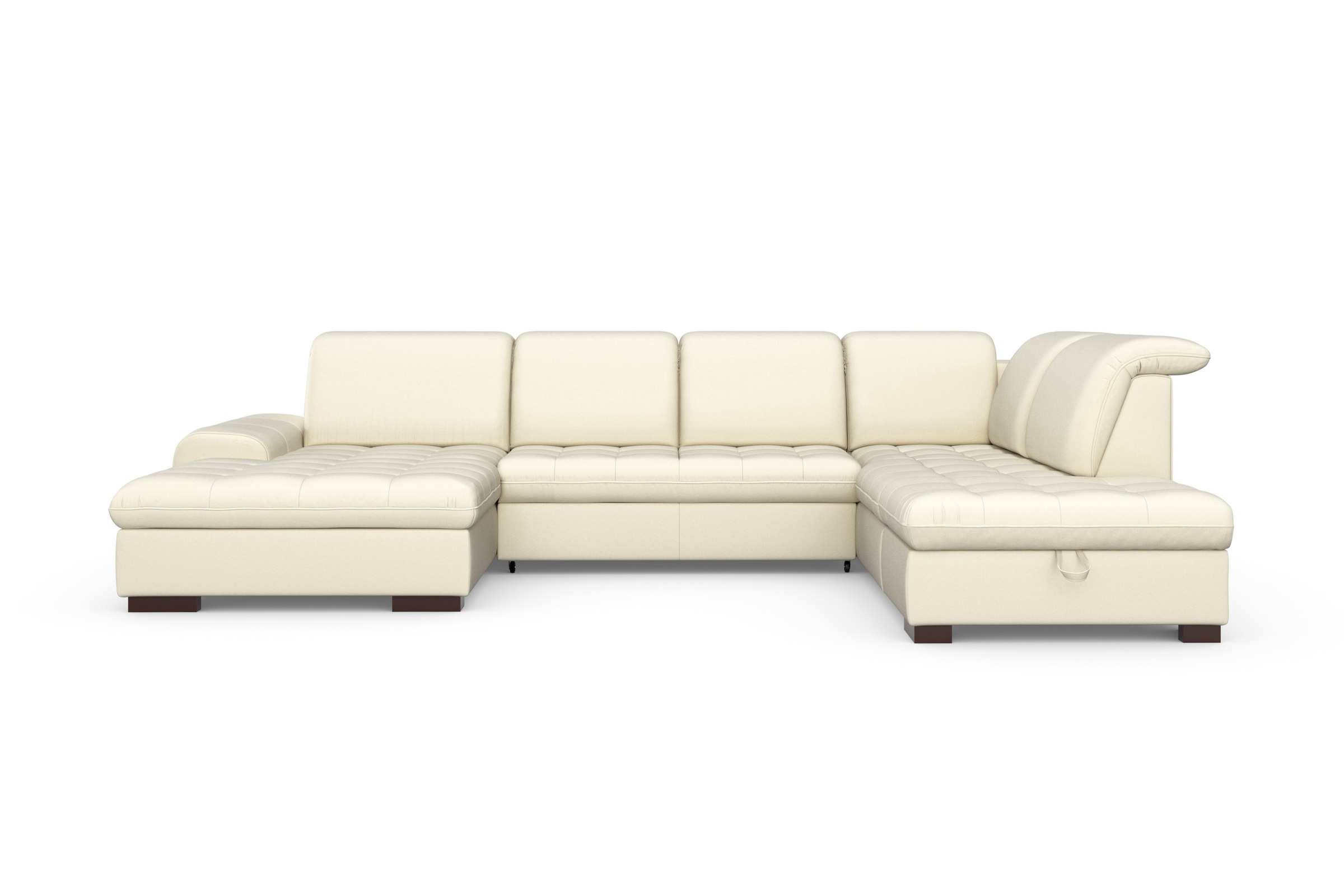 sit&more Wohnlandschaft "Luxor U-Form" wahlweise mit Bettfunktion, Bettkast günstig online kaufen