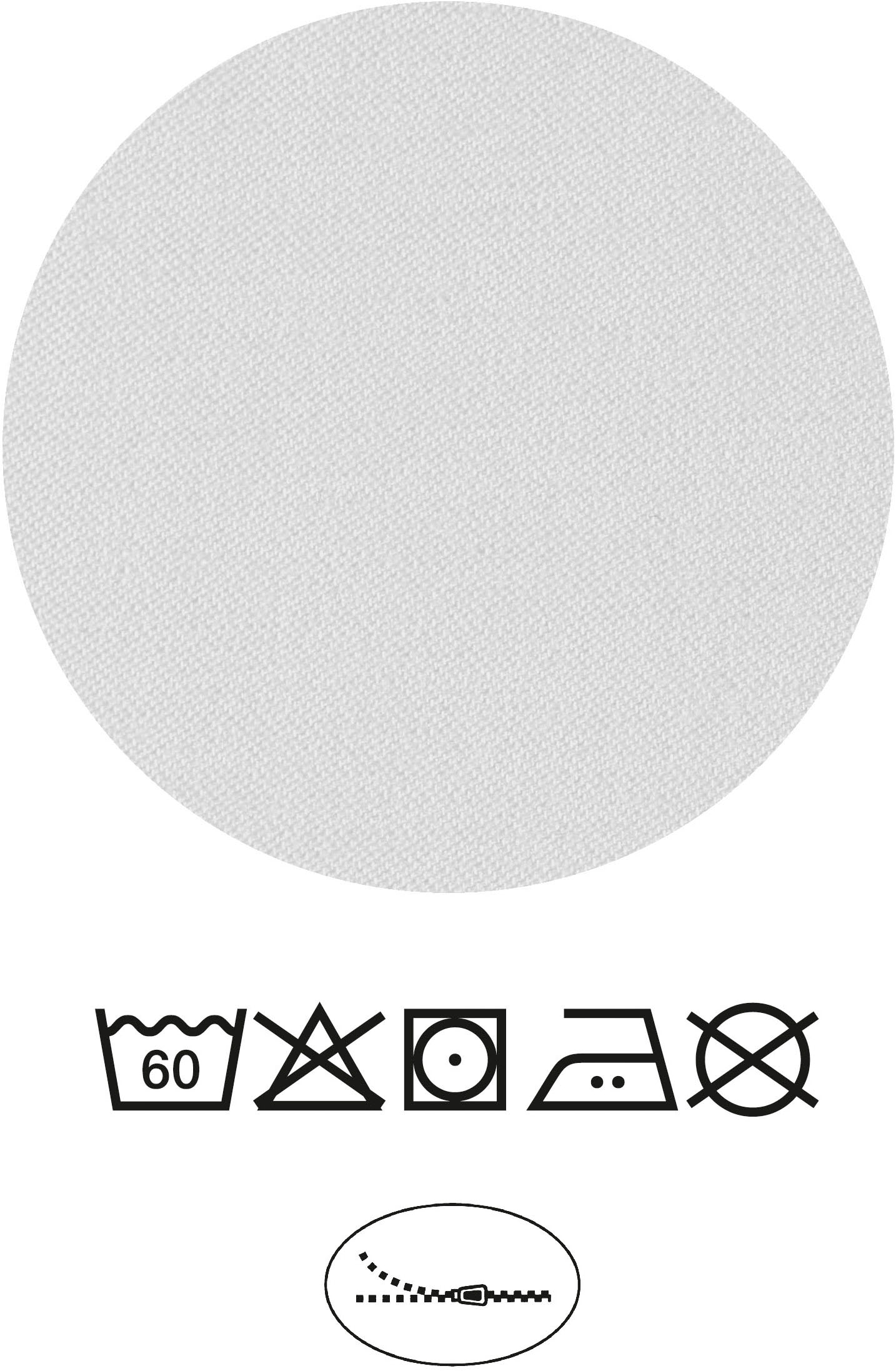 Castell - Markenbettwäsche Bettwäsche »0560967« 2 Stk. tlg. feiner Glanz + weicher Griff, pflegeleicht, ganzjährig einsetzbar, RV