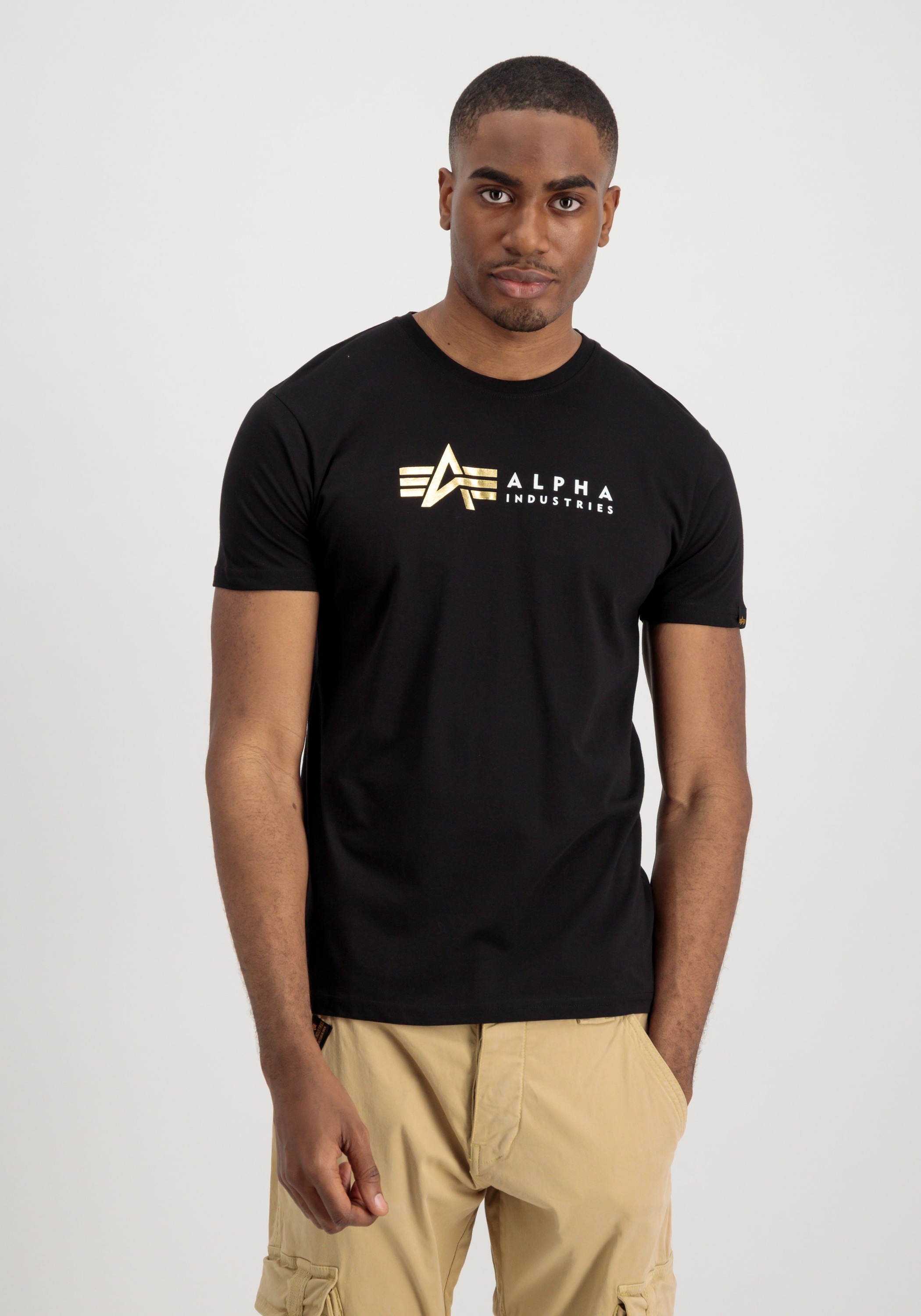 Alpha Industries T-Shirt "Alpha Industries Men - T-Shirts Alpha Label T-Shi günstig online kaufen