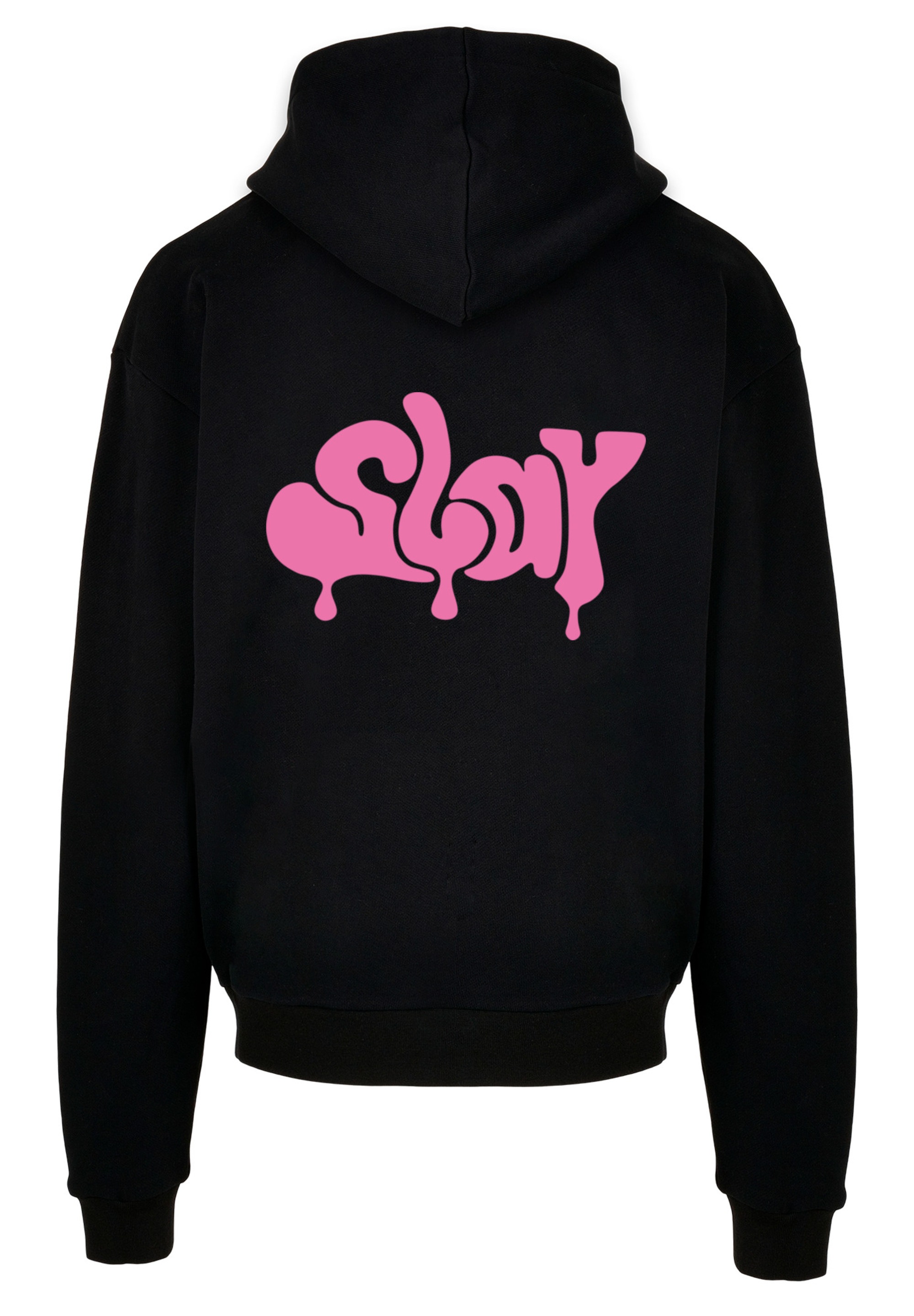 F4NT4STIC Kapuzenpullover »SLAY Jugenwort Pink«, Print