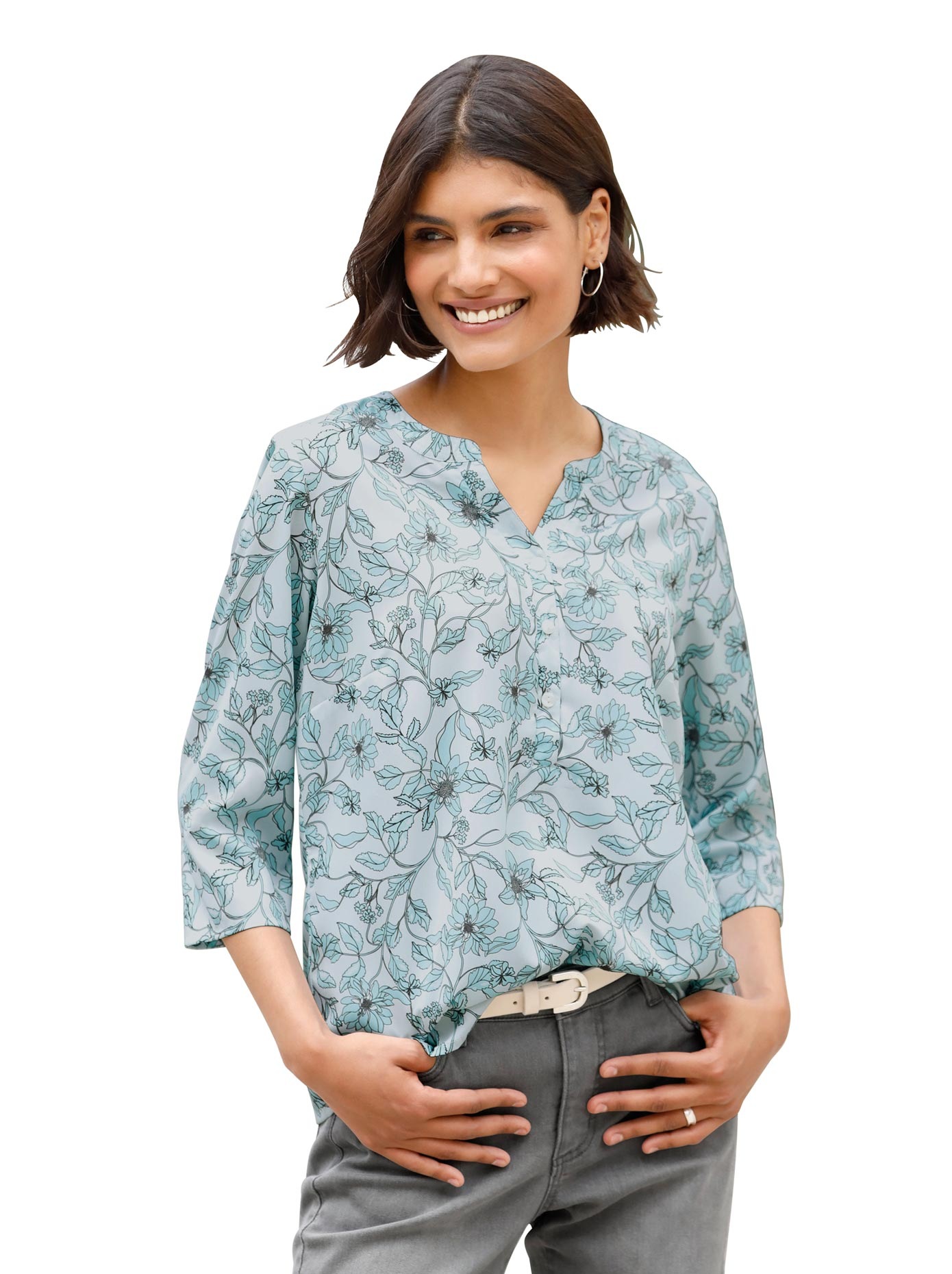 Classic Basics Schlupfbluse