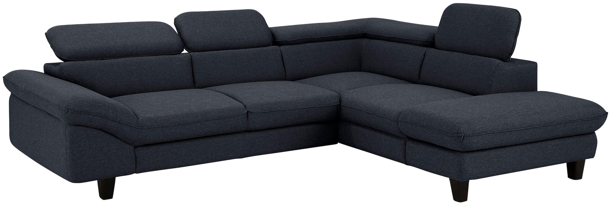 Home affaire Ecksofa »Pilot L-Form«, mit Kopfteilverstellung, wahlweise mit Bettfunktion & Bettkasten