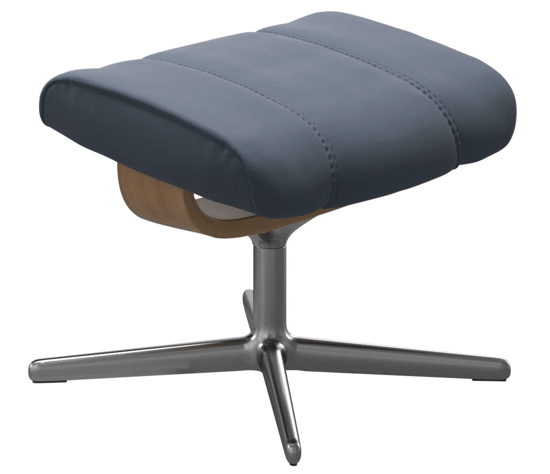 Stressless® Fußhocker »Consul«, mit Cross Base, Größe S, M & L, Holzakzent Eiche