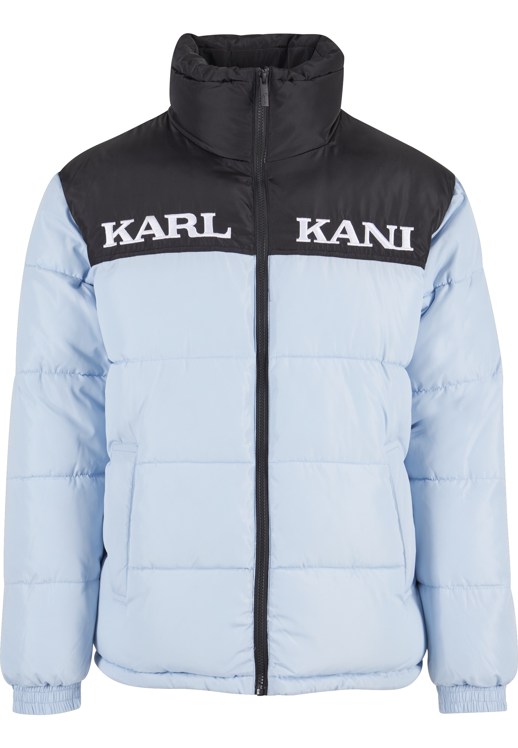 Karl Kani Winterjacke »Karl Kani Damen KM-JK012-090-02 KK Retro Essential Puffer Jacket« 1 Stk. tlg. ohne Kapuze