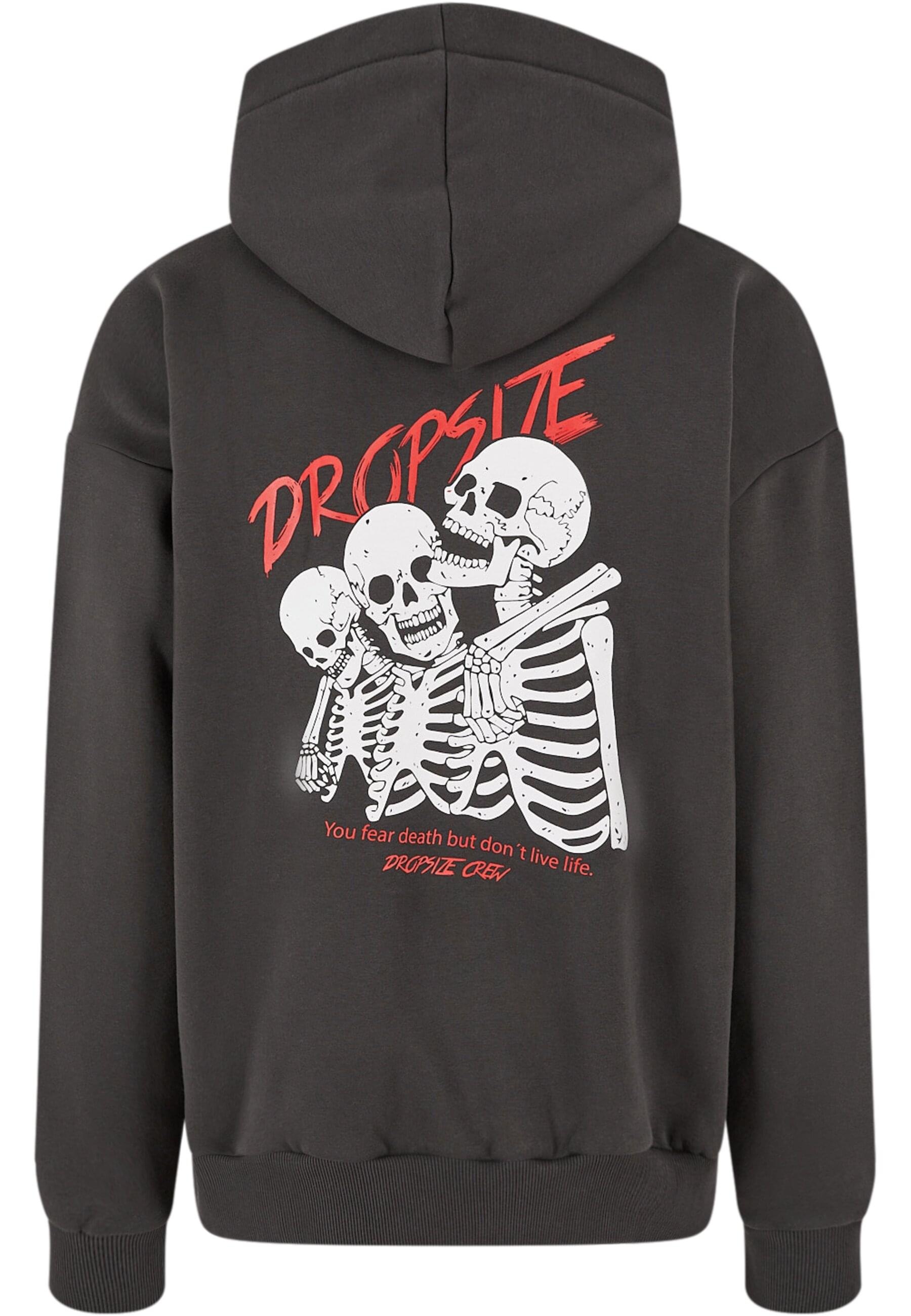 Dropsize Kapuzensweatshirt »Dropsize Herren Heavy Oversize Live Life Hoodie«, (1 tlg.)