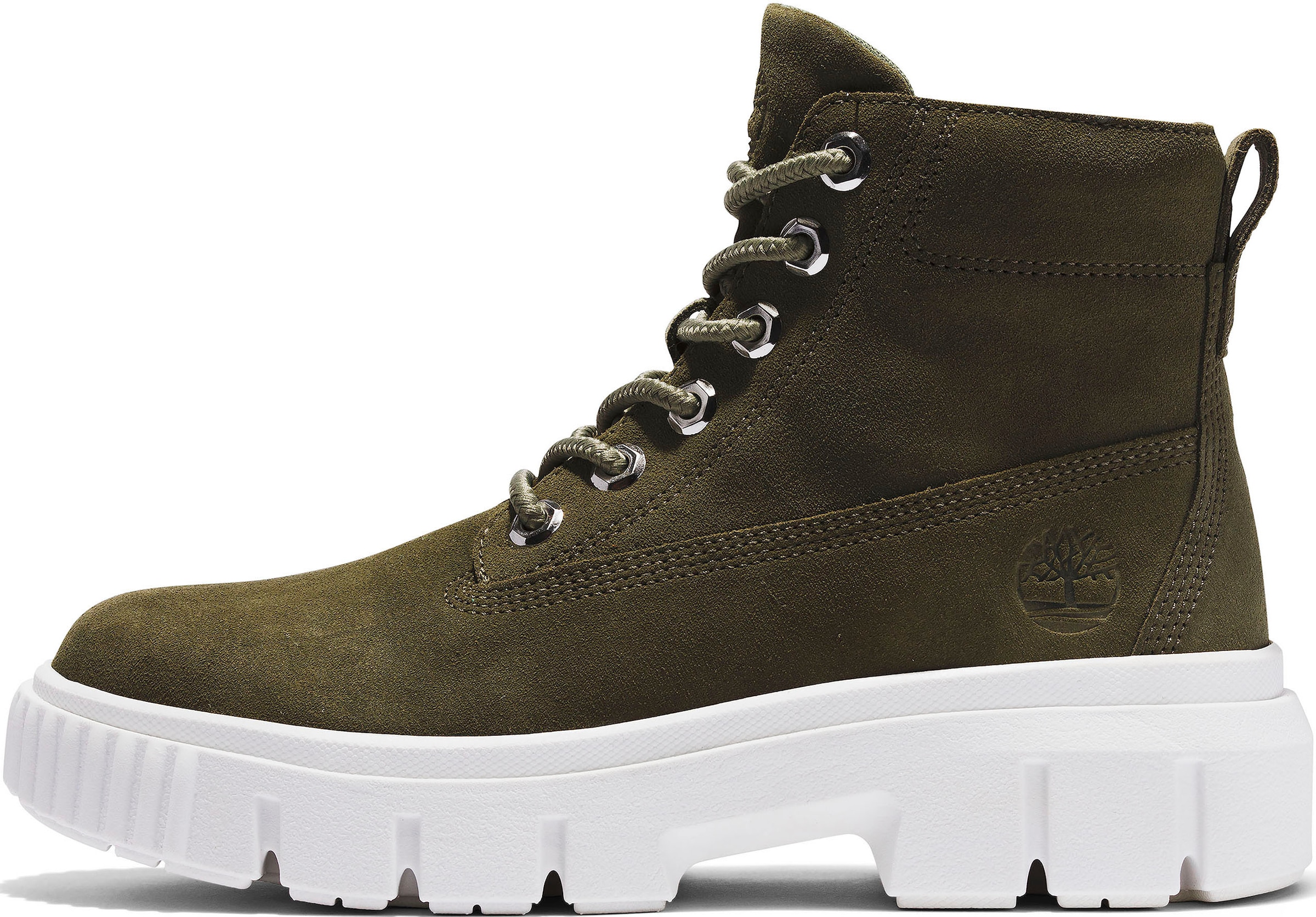 Timberland Schnürboots »Greyfield Leather Boot«, Winterstiefel, Schnürstiefel, Winterschuhe