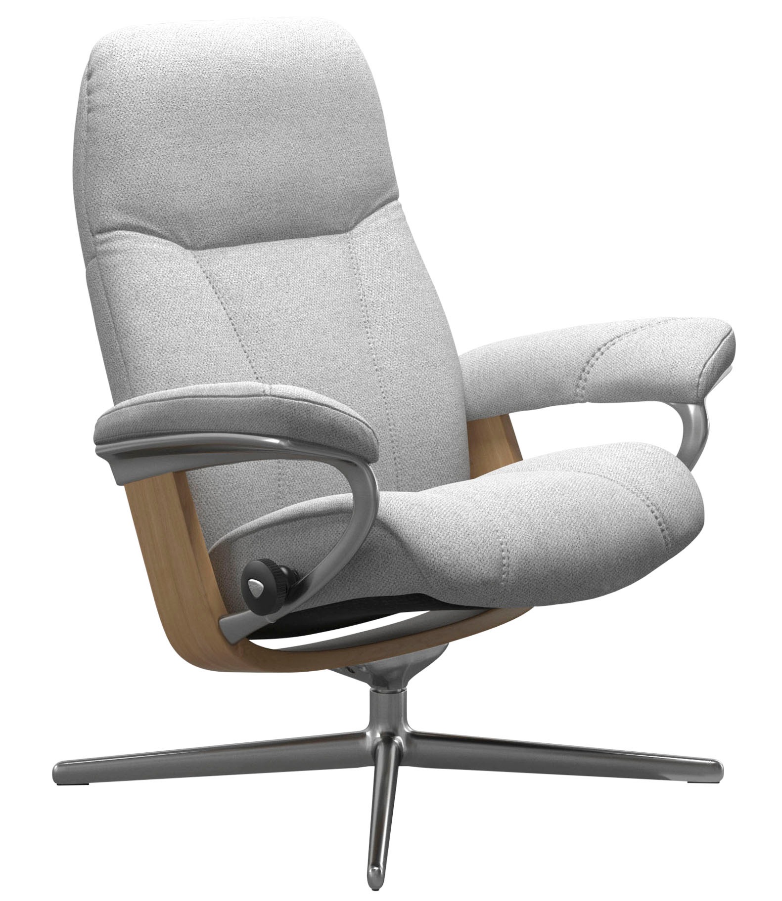 Stressless® Relaxsessel »Consul«, mit Cross Base, Größe S, M & L, Holzakzent Eiche