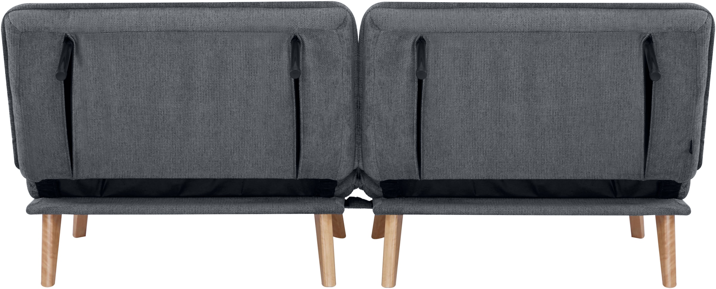 INOSIGN Sessel »DELANEY Schlafsofa, bestehend aus 2 Modulen, mit Schlaffunktion«, Bettsofa, Schlafsessel, Klappsofa, erweiterbar, in Webstoff