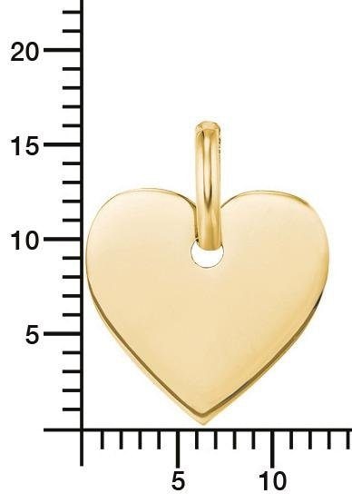 Amor Kette mit Anhänger »Schmuck Geschenk Halskette Herz, 2019926, Gold 585«