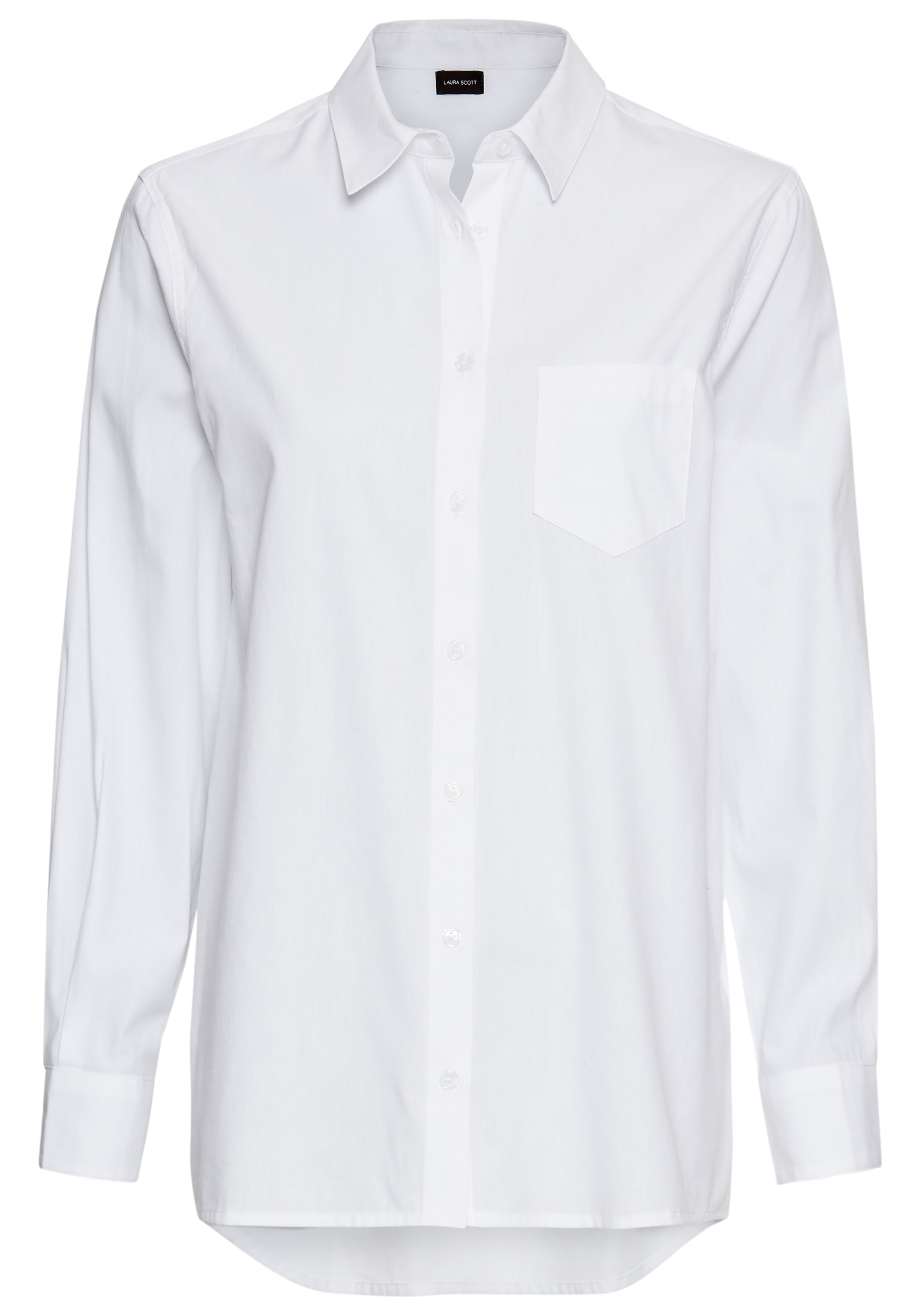 Laura Scott Longbluse, mit Brusttasche