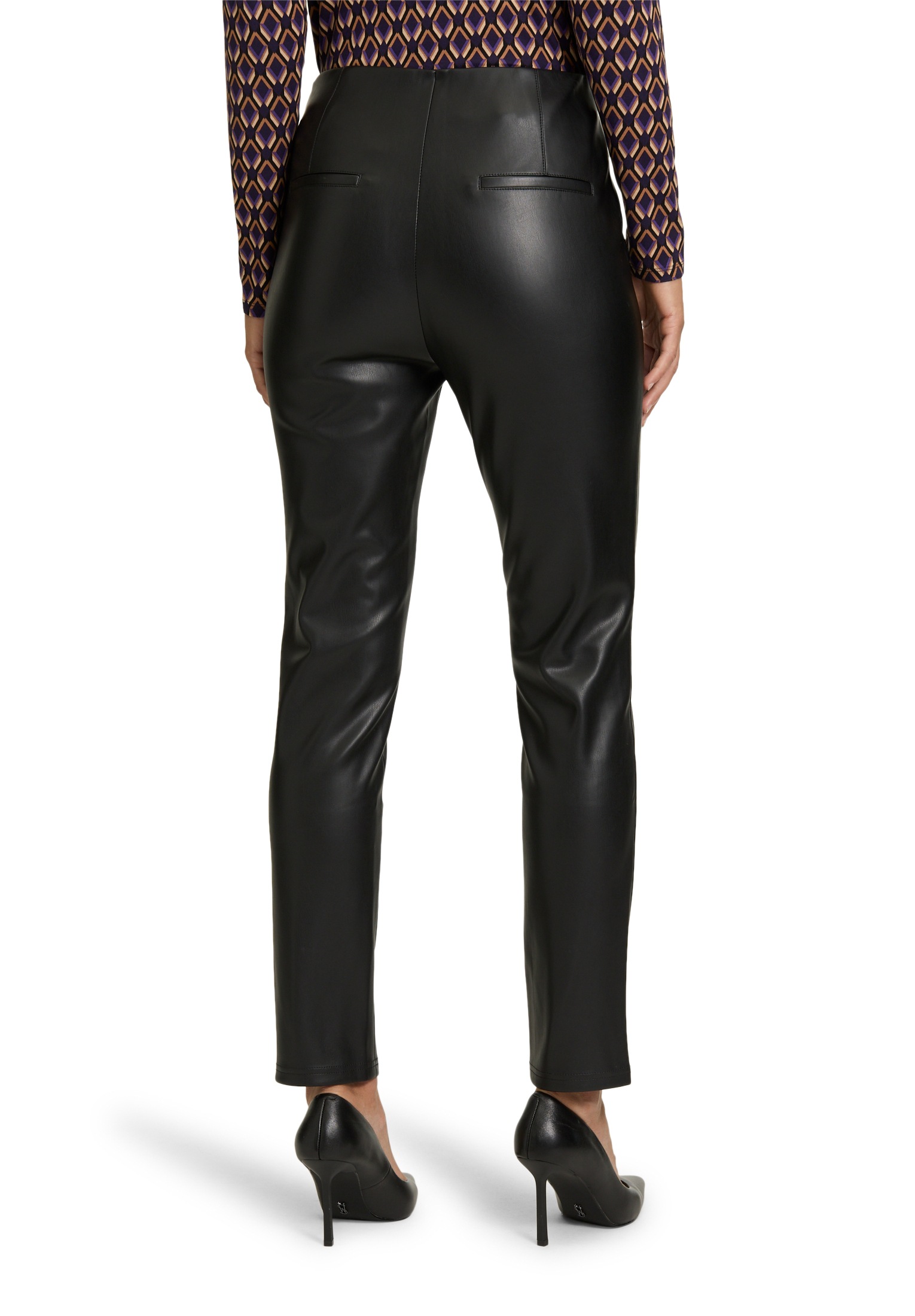 Betty Barclay Lederimitathose »Betty Barclay Kunstleder-Leggings Slim Fit«, Material