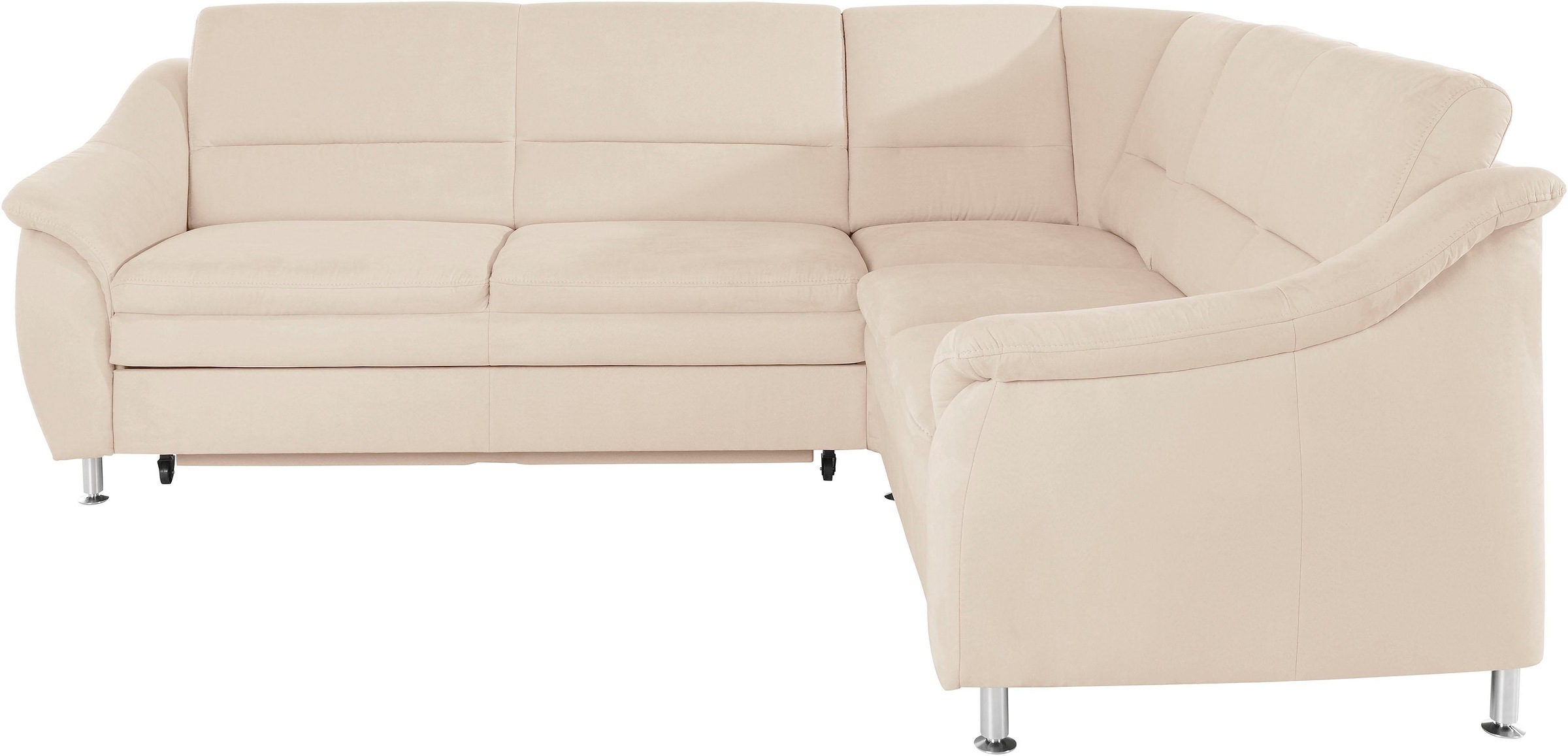 Home affaire Ecksofa "Cardoso L-Form" Federkern, wahlweise mit Bett, Schubk günstig online kaufen