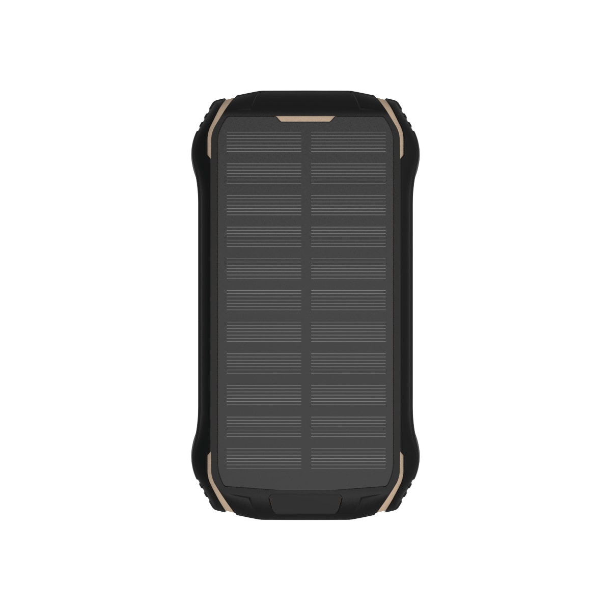 Vinnic Powerbank »SACA PEAK Solar Powerbank 10.000mAh IP65 1xUSB-C, 2xUSB-A«, Vinnic SACA PEAK Solar Powerbank 10.000mAh IP65 1xC 2xA,black