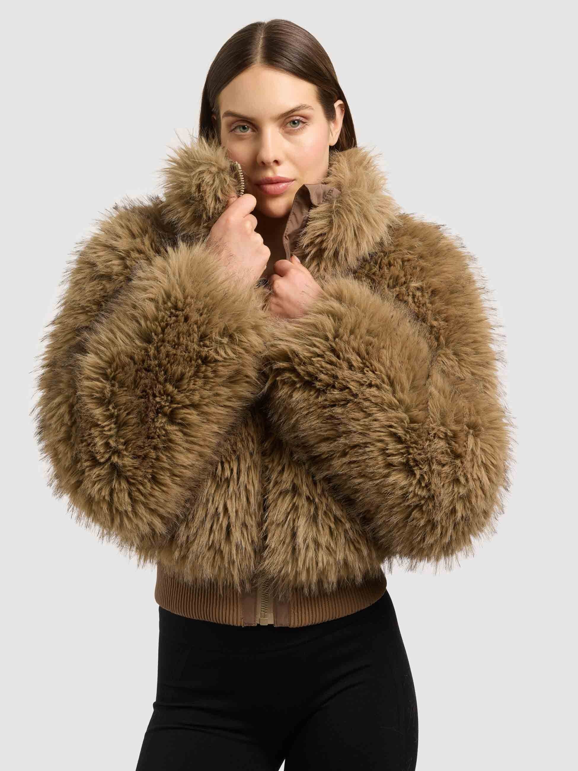 khujo Blouson »DANNEA« ohne Kapuze
