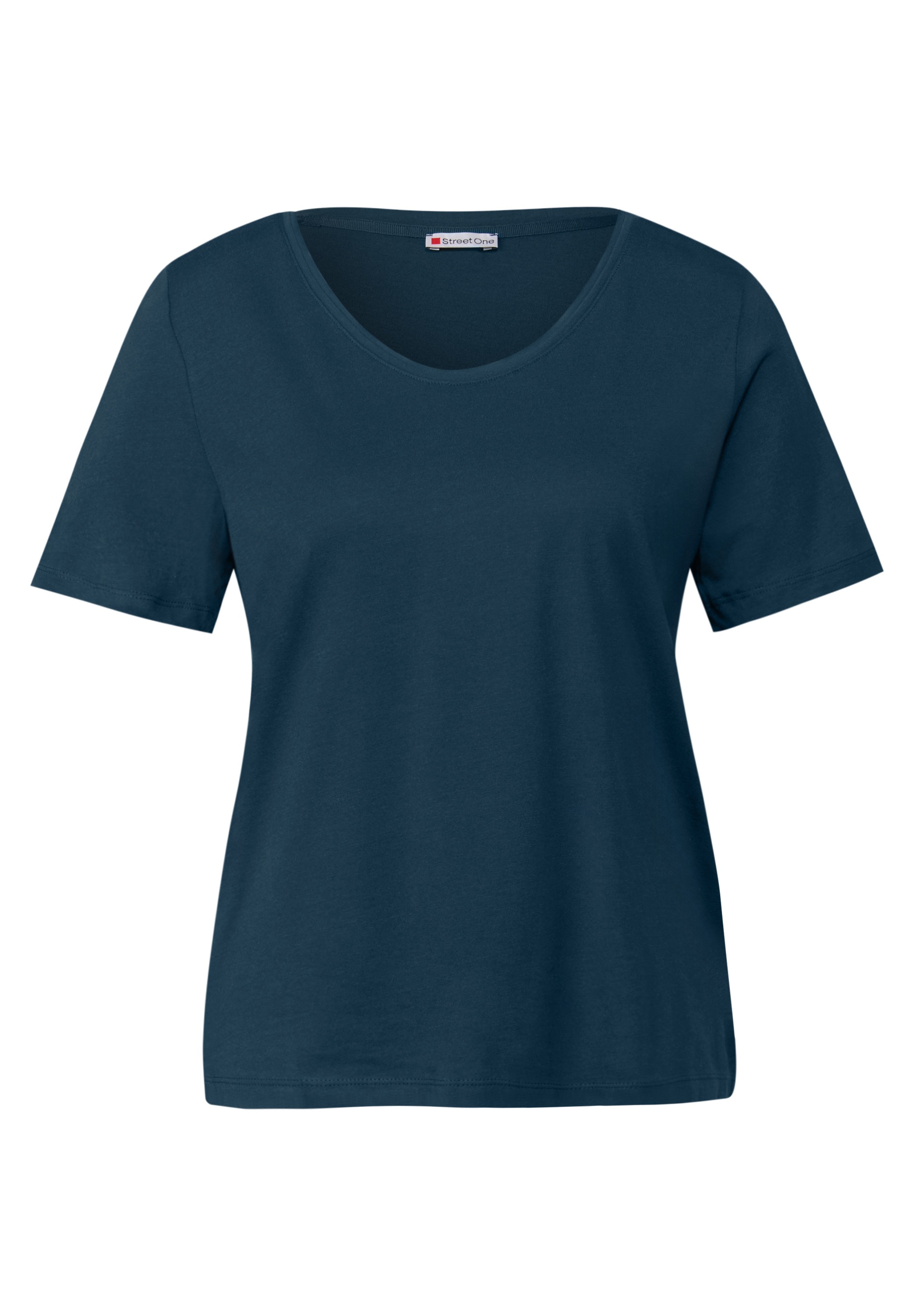 STREET ONE T-Shirt, mit V-Ausschnitt