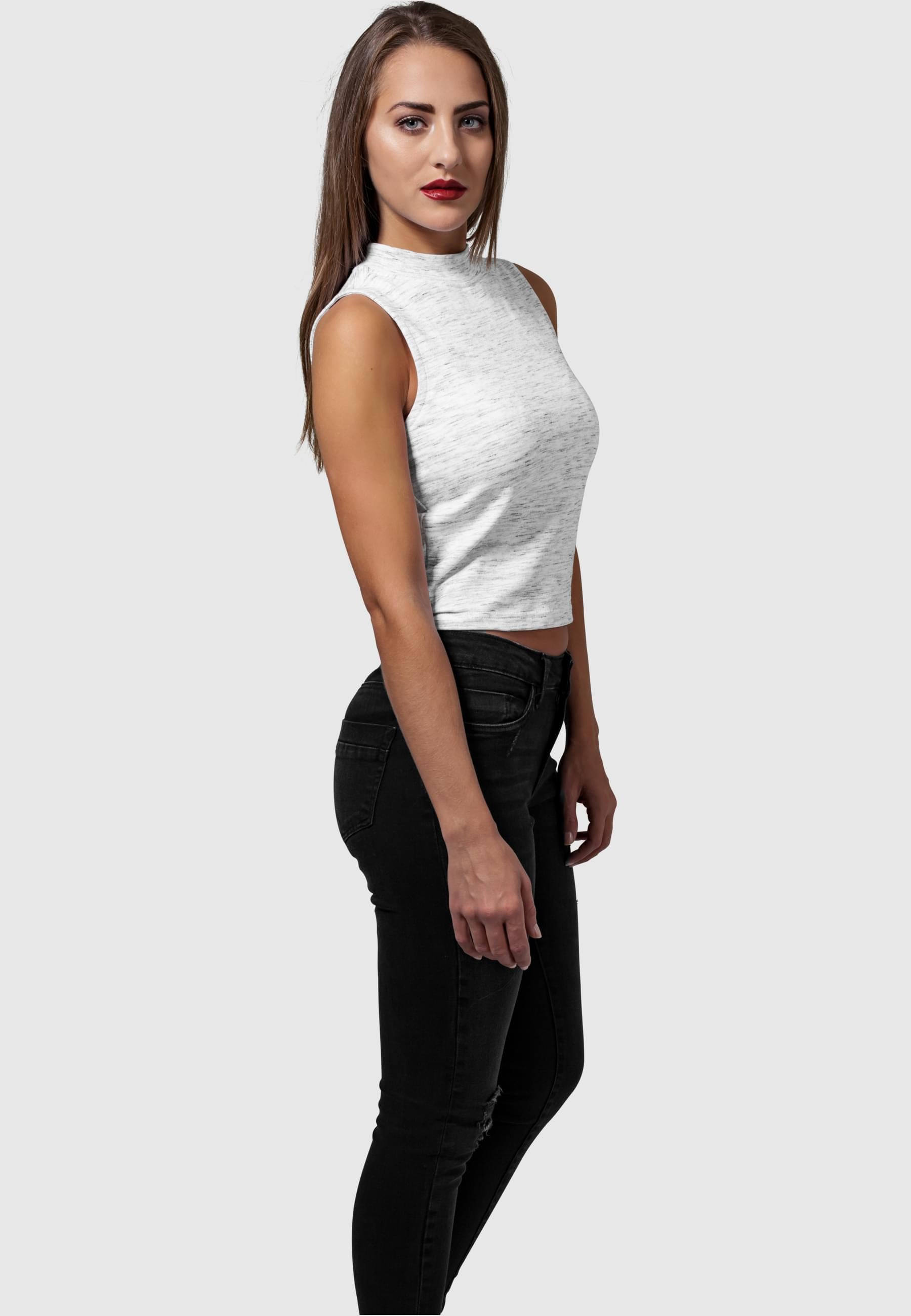 URBAN CLASSICS Muskelshirt »Urban Classics Damen Ladies Space Dye Top«, (1 tlg.)