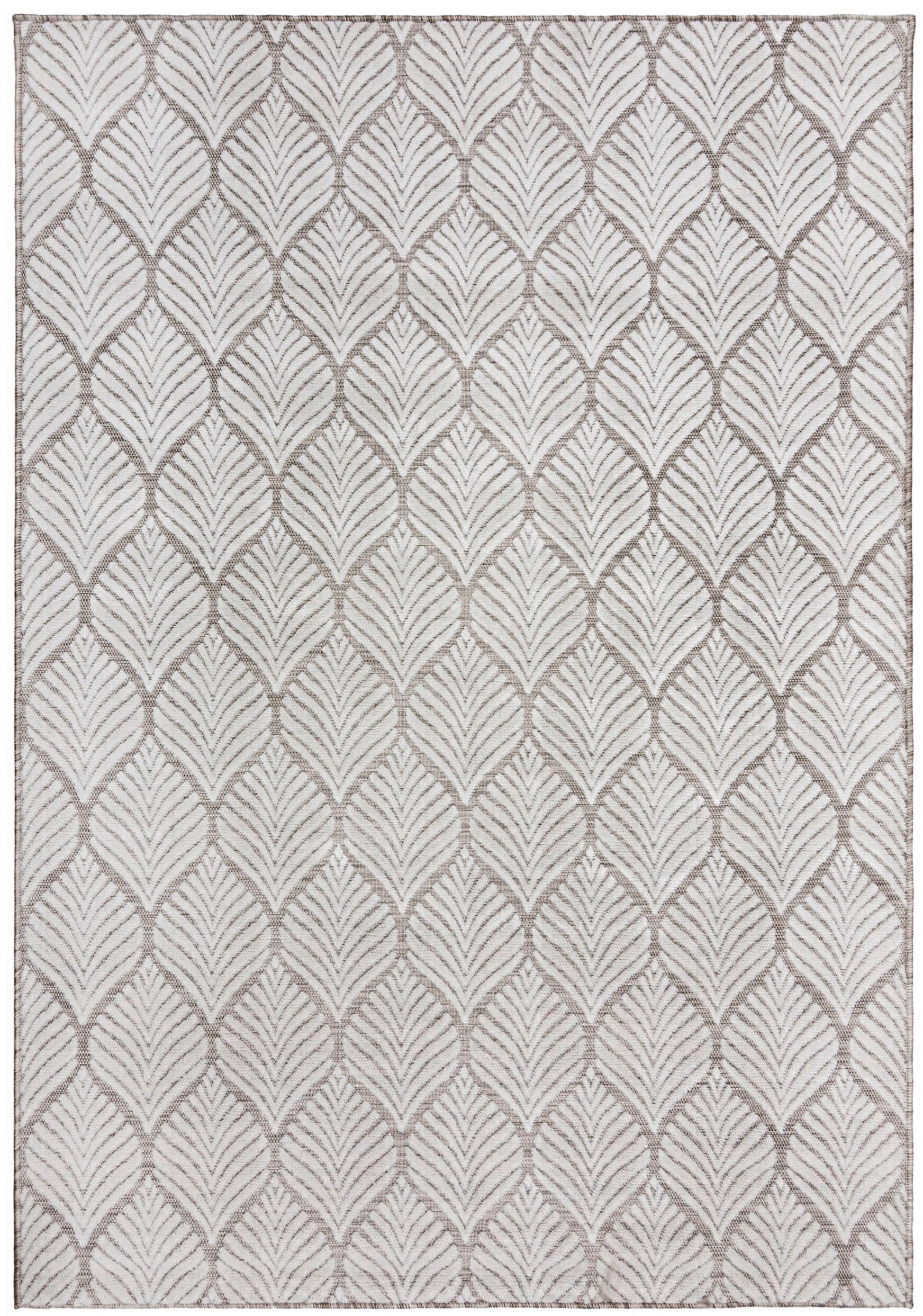 FLAIR RUGS Teppich »Elm Leaf«, rechteckig, 4 mm Höhe, Elm Leaf Indoor Outdoor-Teppich