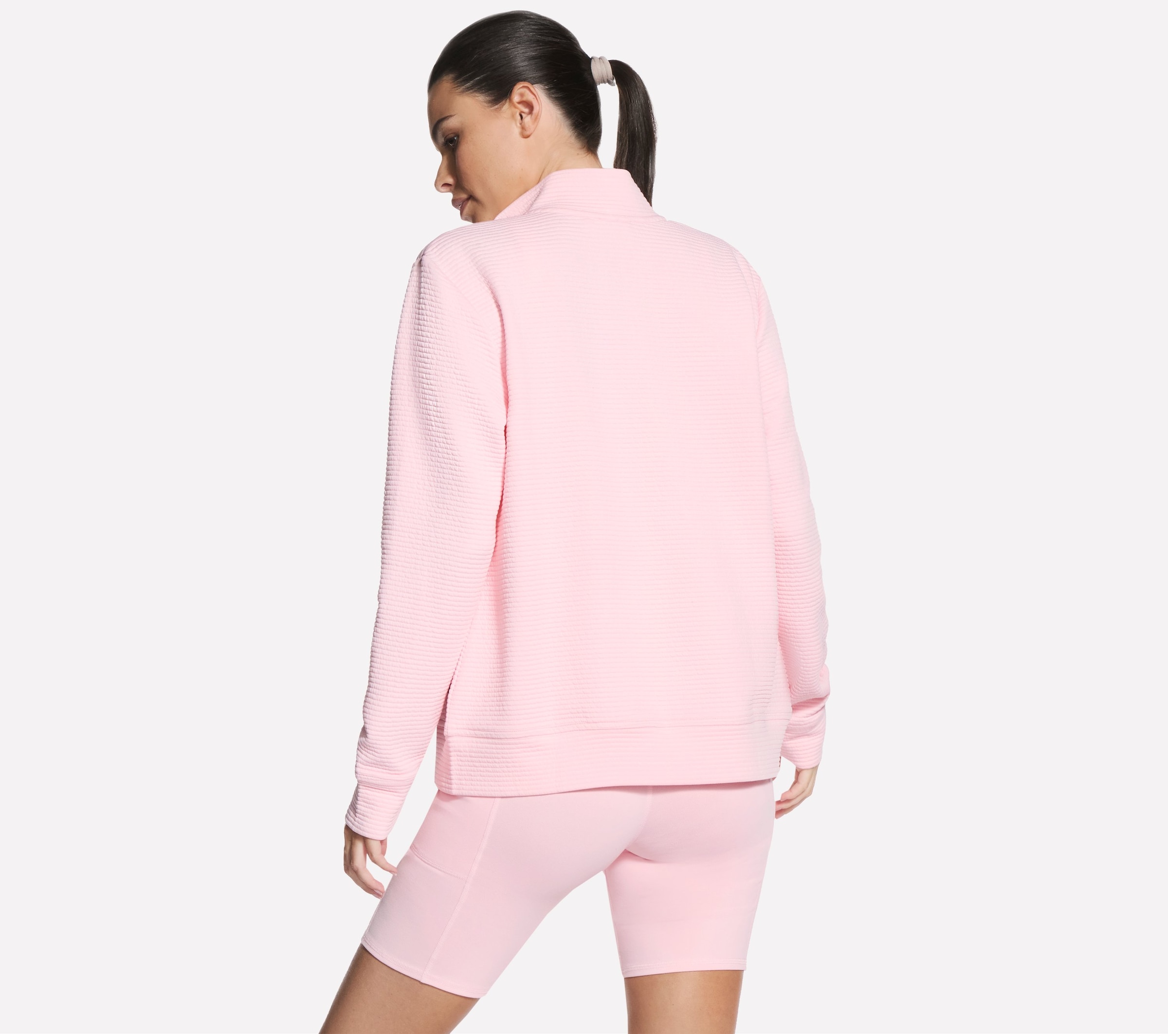 Skechers Trainingsjacke »Women's Jacket« Skech-Sweats™ Soft-Fleece, Stehkragen, Geteilte Kängurutasche