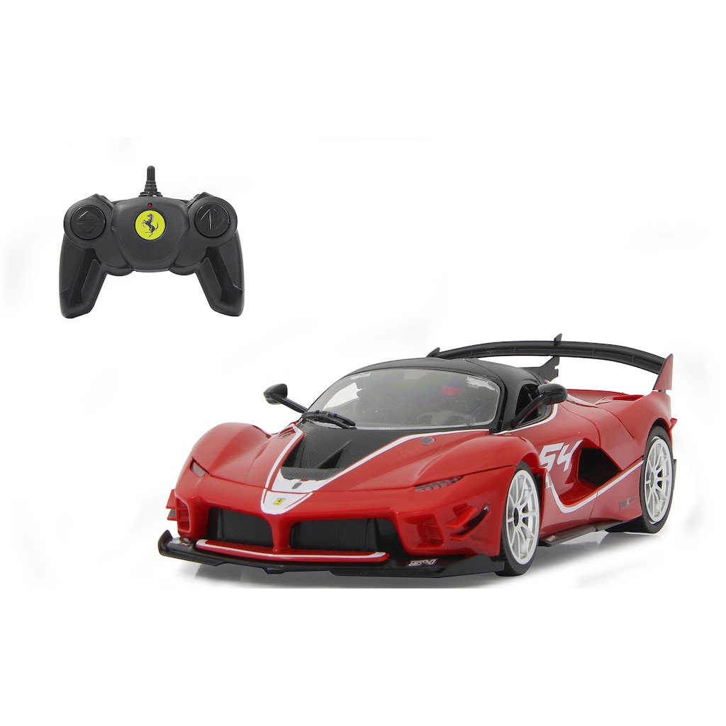 Jamara Modellbausatz »Ferrari FXX K Evo 1:18, rot - 2,4 GHz«, 1:18