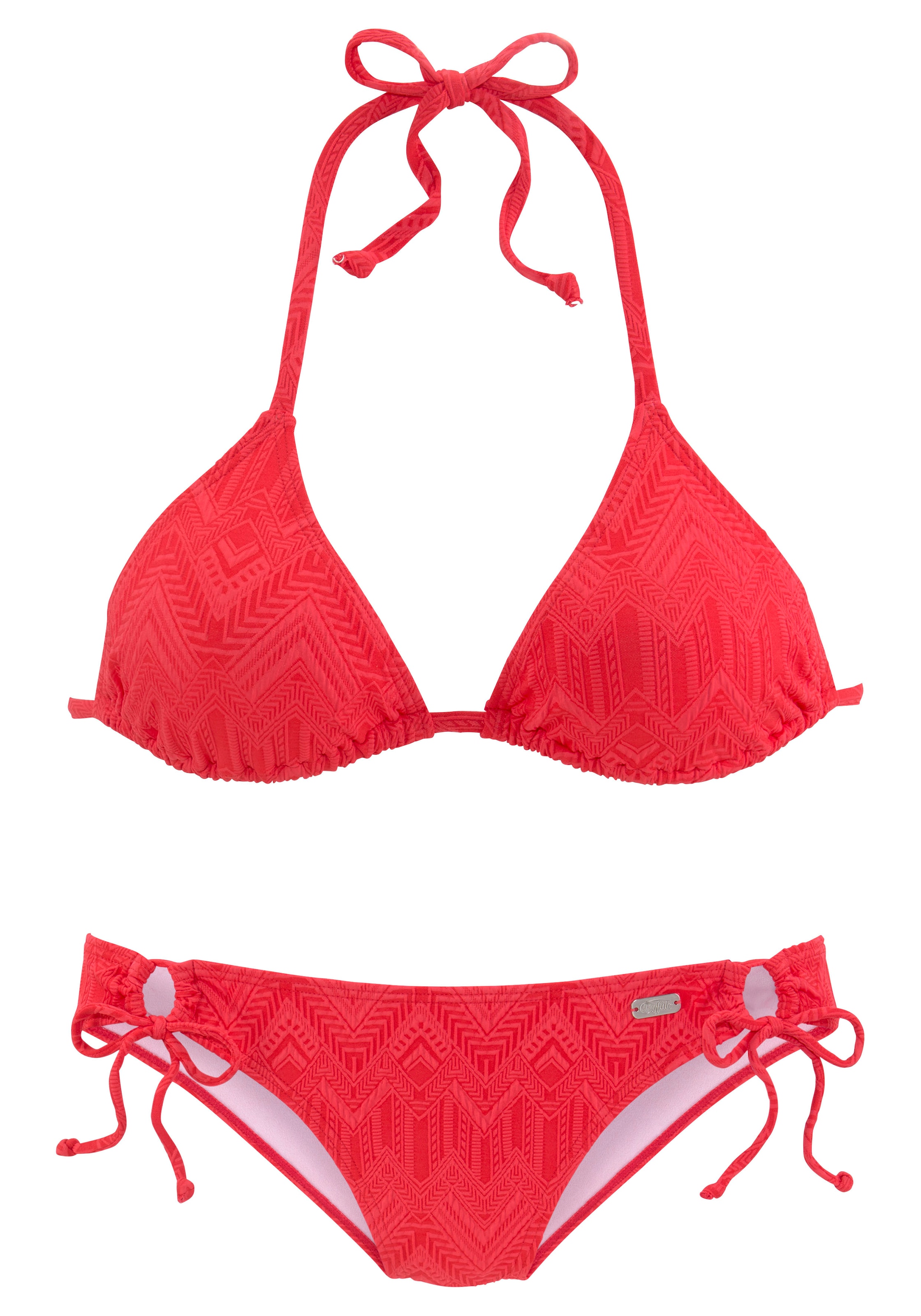 online seitlichen kaufen BAUR Triangel-Bikini | Bändern Buffalo mit