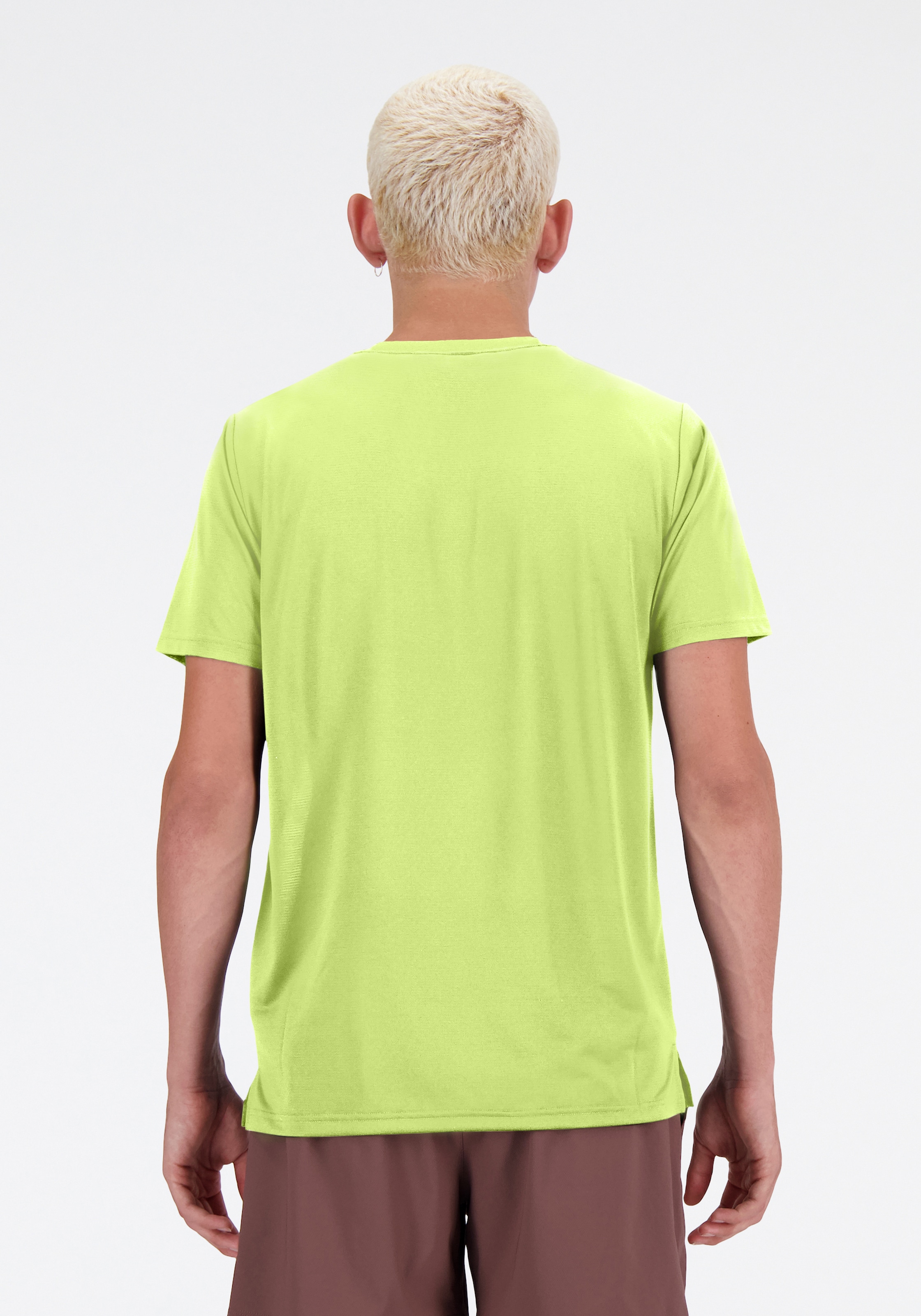 New Balance Laufshirt »Sport Essentials T-Shirt Mens TOP-36319« mit Kurzarm-Design, atmungsaktiv, schnell trocknend, Regular Fit