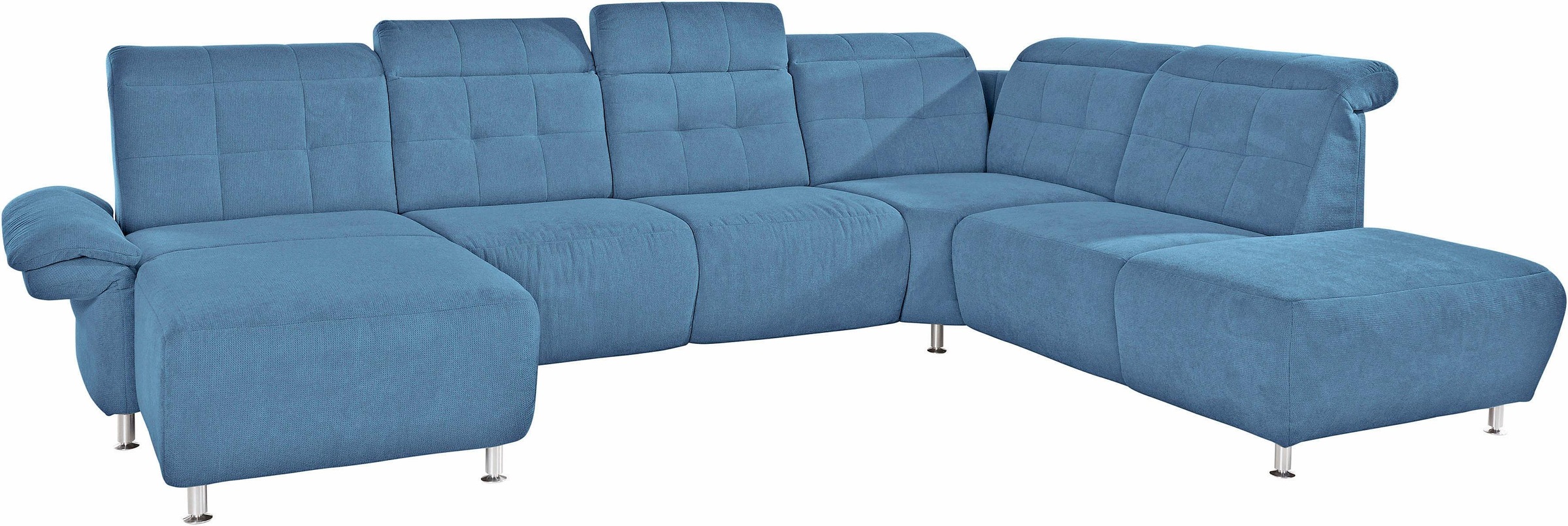 Home affaire Wohnlandschaft "Manhattan U-Form" 2 Sitze mit elektrischer Rel günstig online kaufen