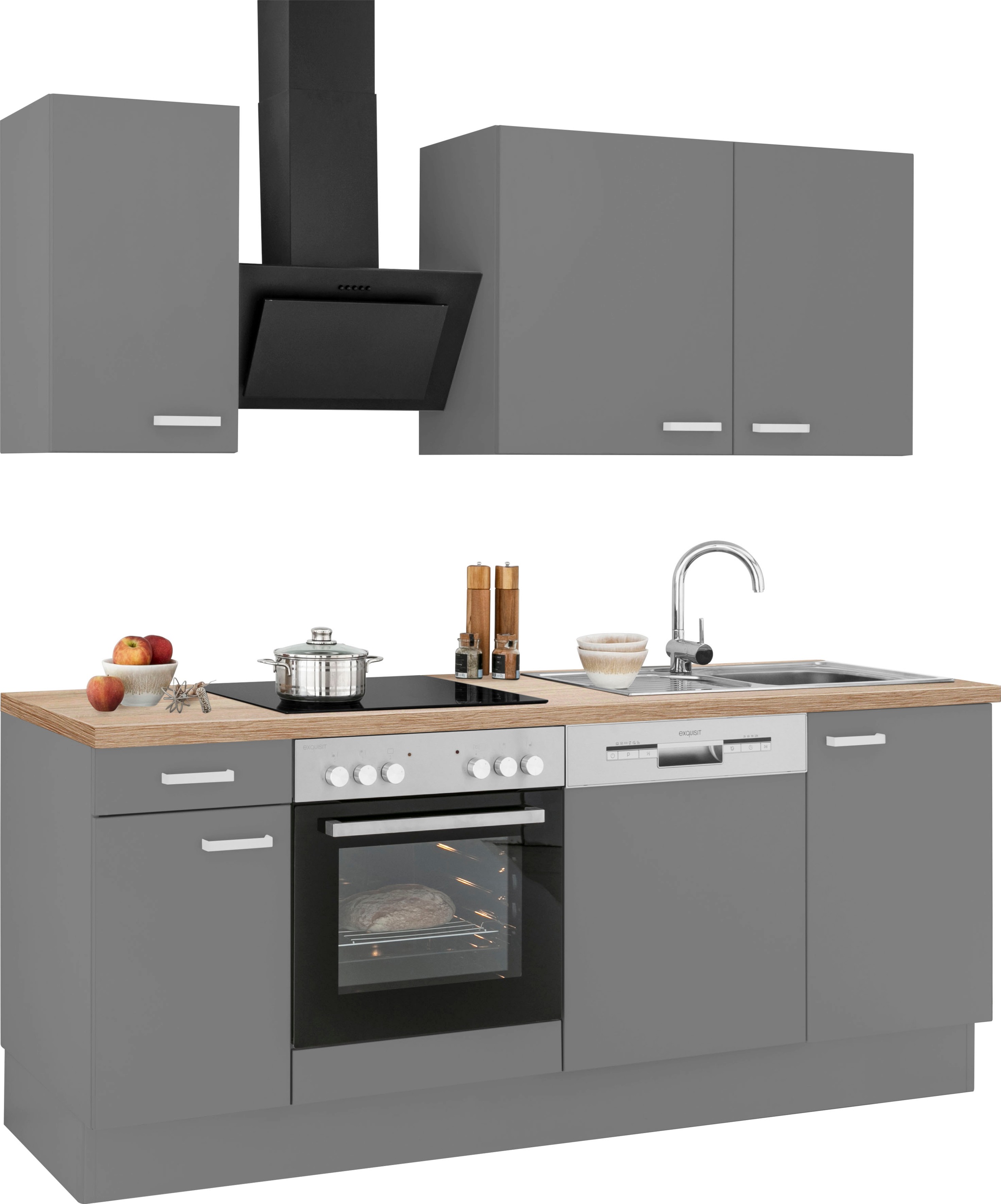 OPTIFIT Küchenzeile "Parma" ohne E-Geräte, Breite 210 cm günstig online kaufen