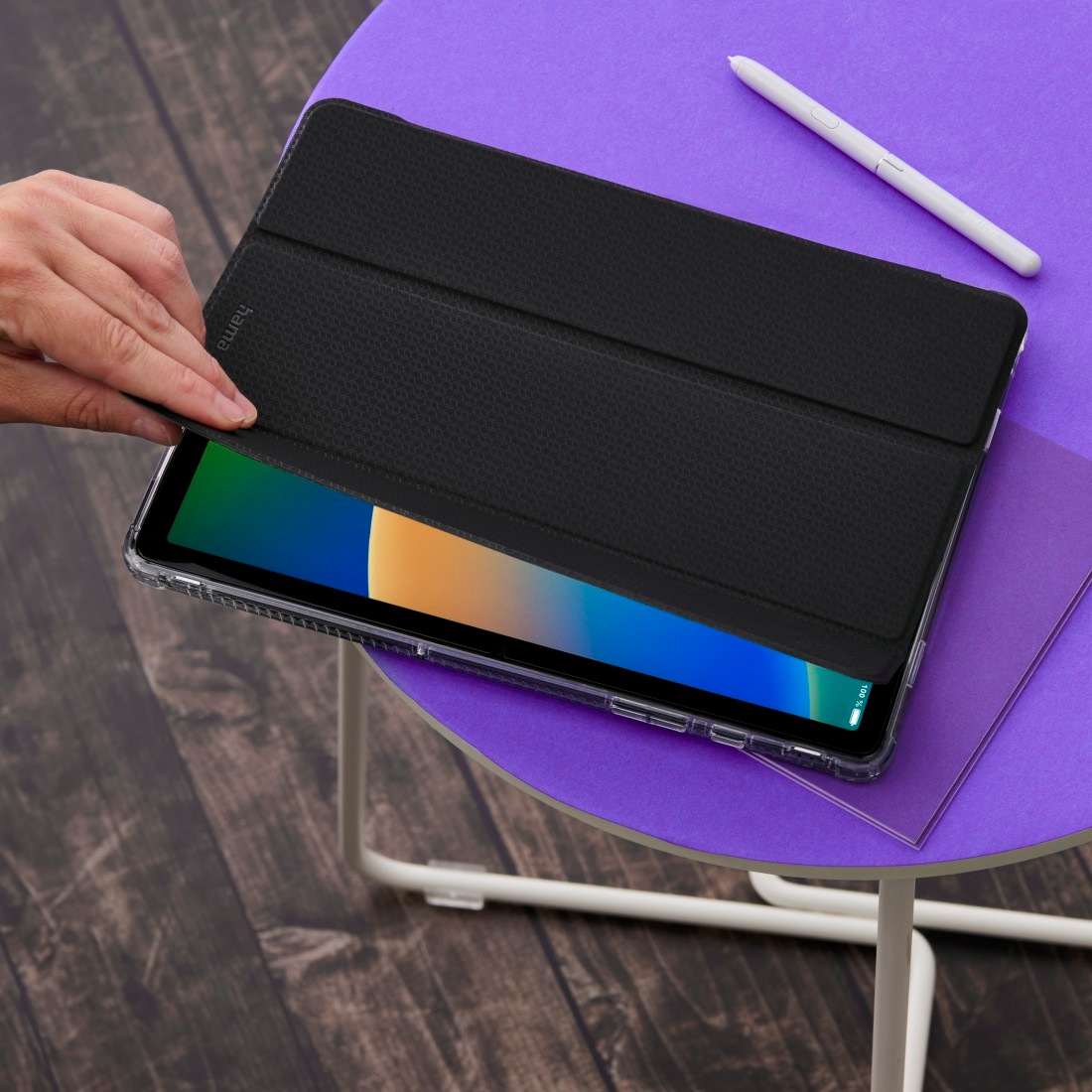 Hama Tablet-Hülle »Tablet-Hülle für Apple iPad Air 11" 2024 (stoßfest, Magnet, Stiftfach)«, iPad Air 11"