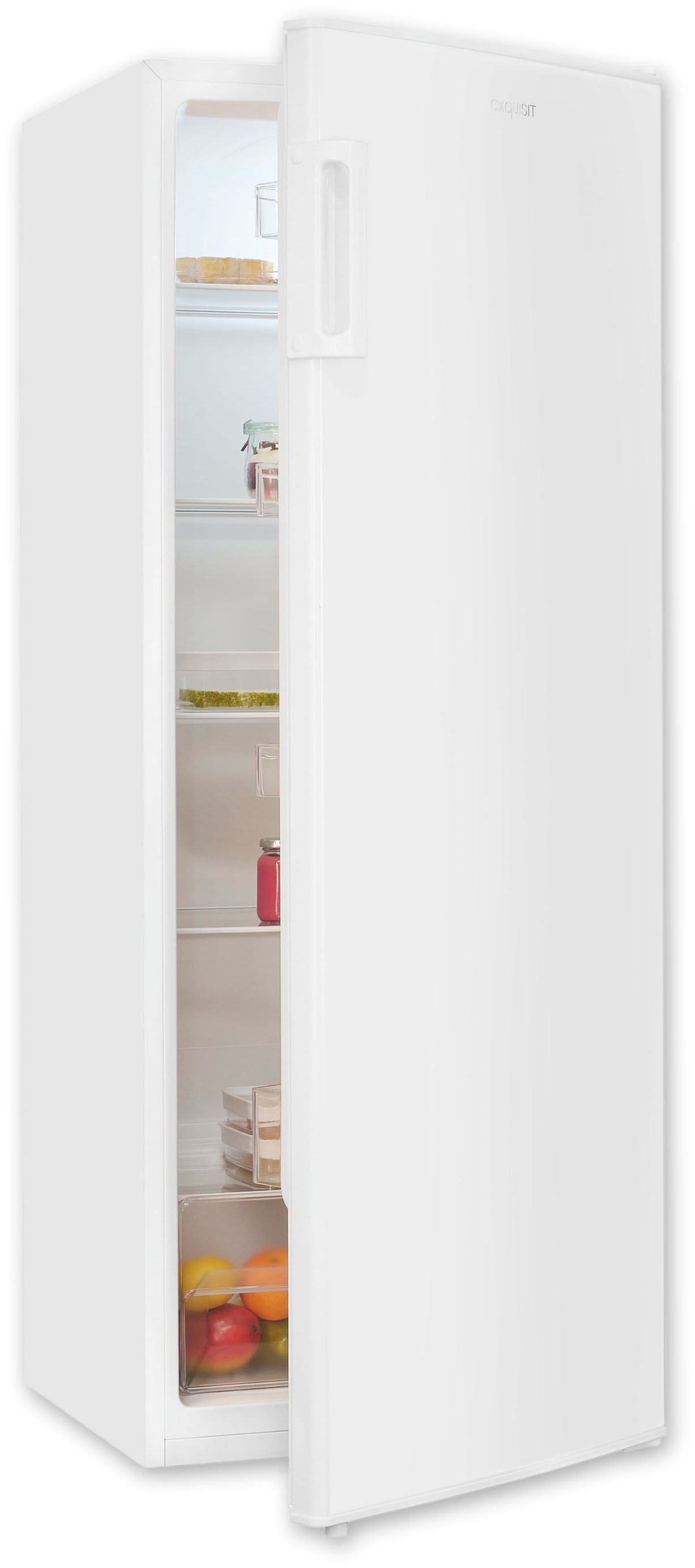 exquisit Vollraumkühlschrank "KS320-V-H-040D weiss" 142,6 cm hoch 54,5 cm b günstig online kaufen