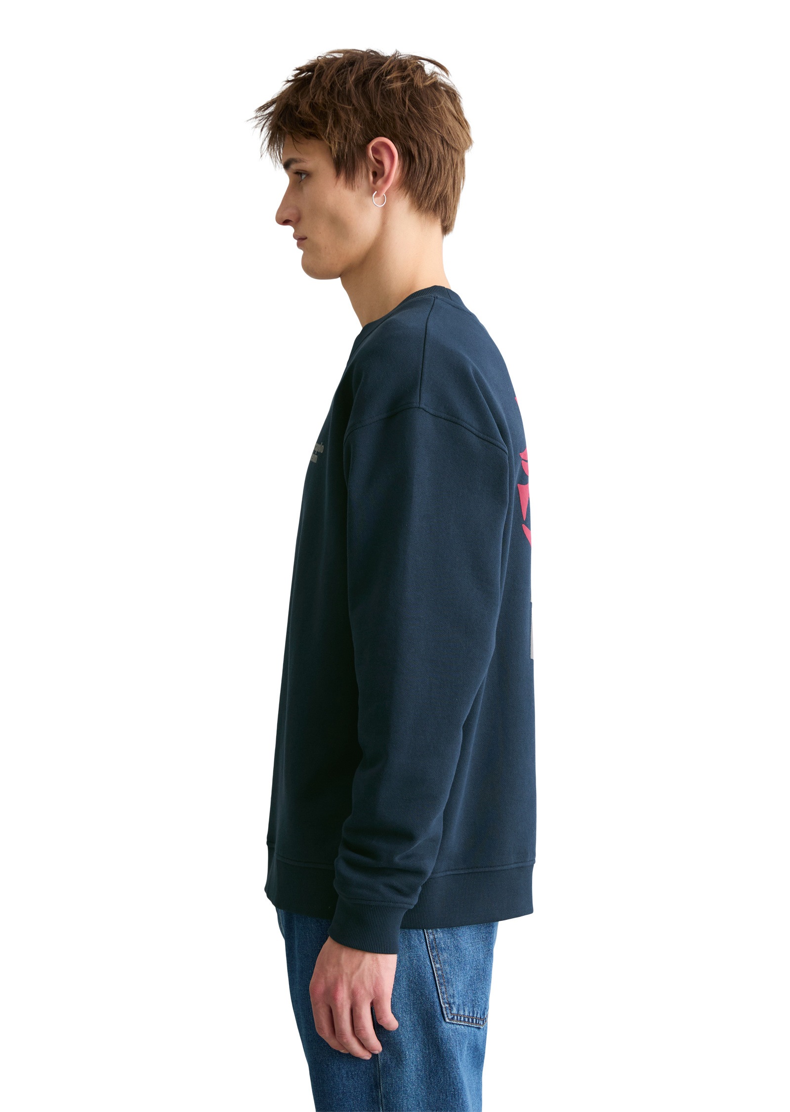 Marc OPolo DENIM Sweatshirt "mit großem Rückenprint" günstig online kaufen