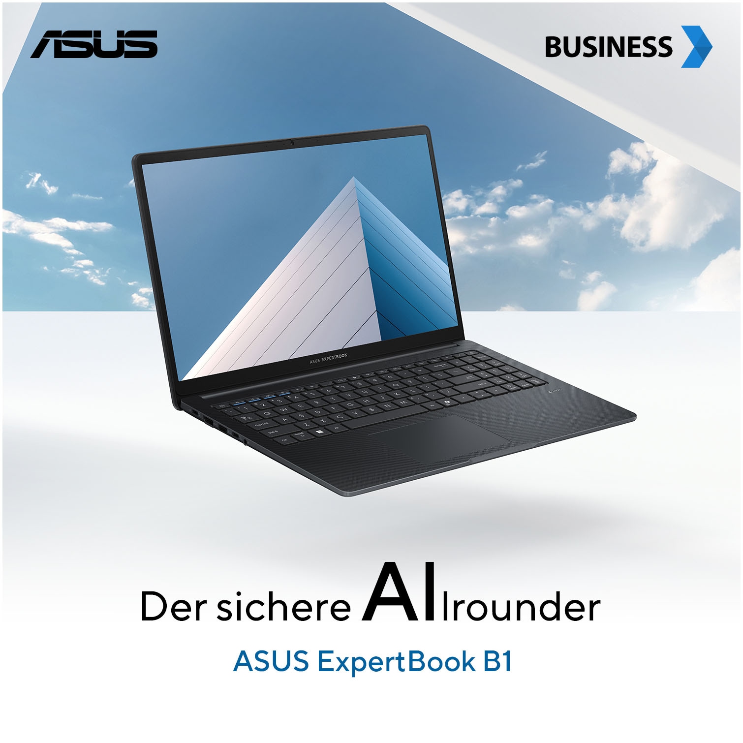 Asus Business-Notebook »ExpertBook B1 15,6" C7-240H 16 512 B1503CVA-S76992X« 39,6 cm / 15,6 ″ Intel Core 7 Intel Graphics 512 GB SSD