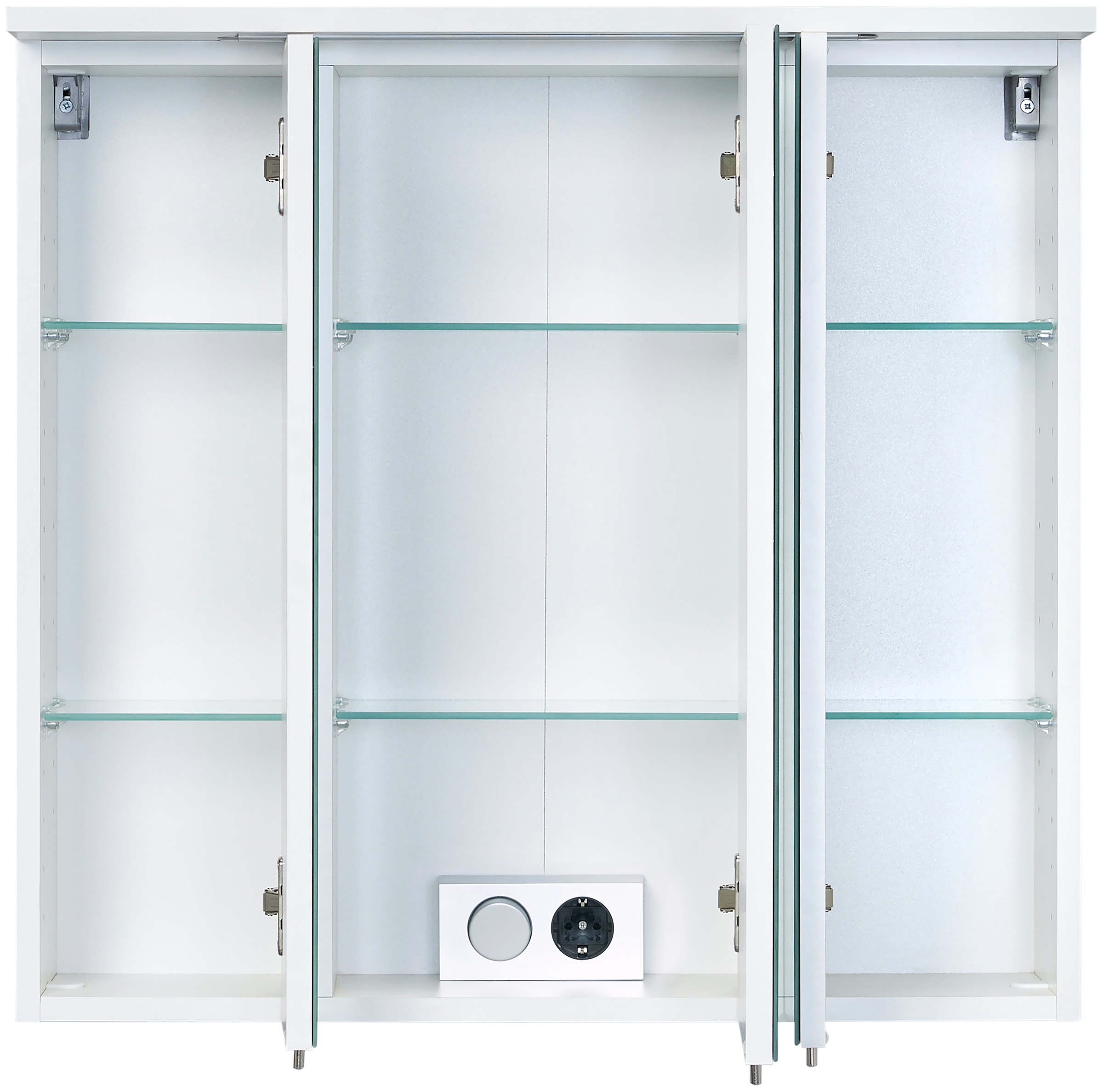 welltime Spiegelschrank »Flex«, Breite 70 cm, mit 3D-Spiegeleffekt