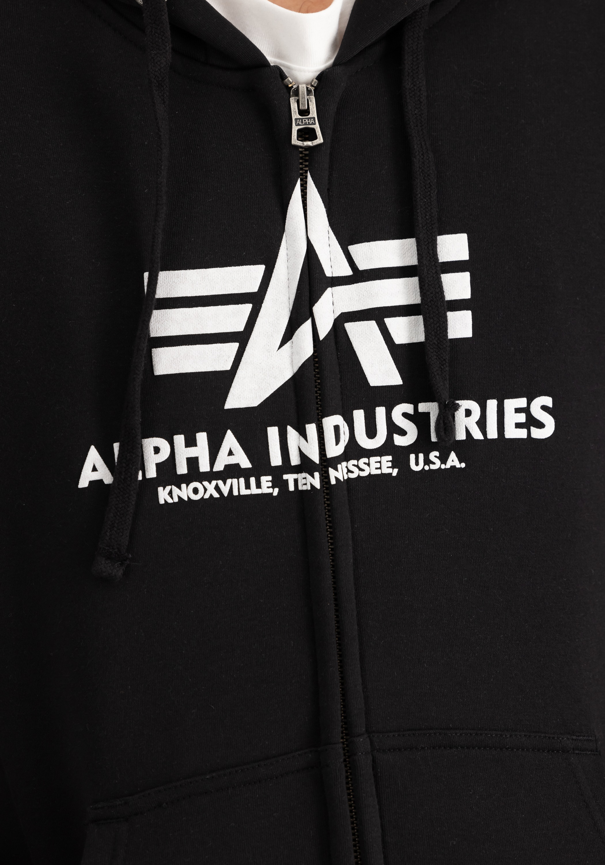 Alpha Industries Hoodie »Alpha Industries Men - Hoodies Basic Zip Hoodie PP«